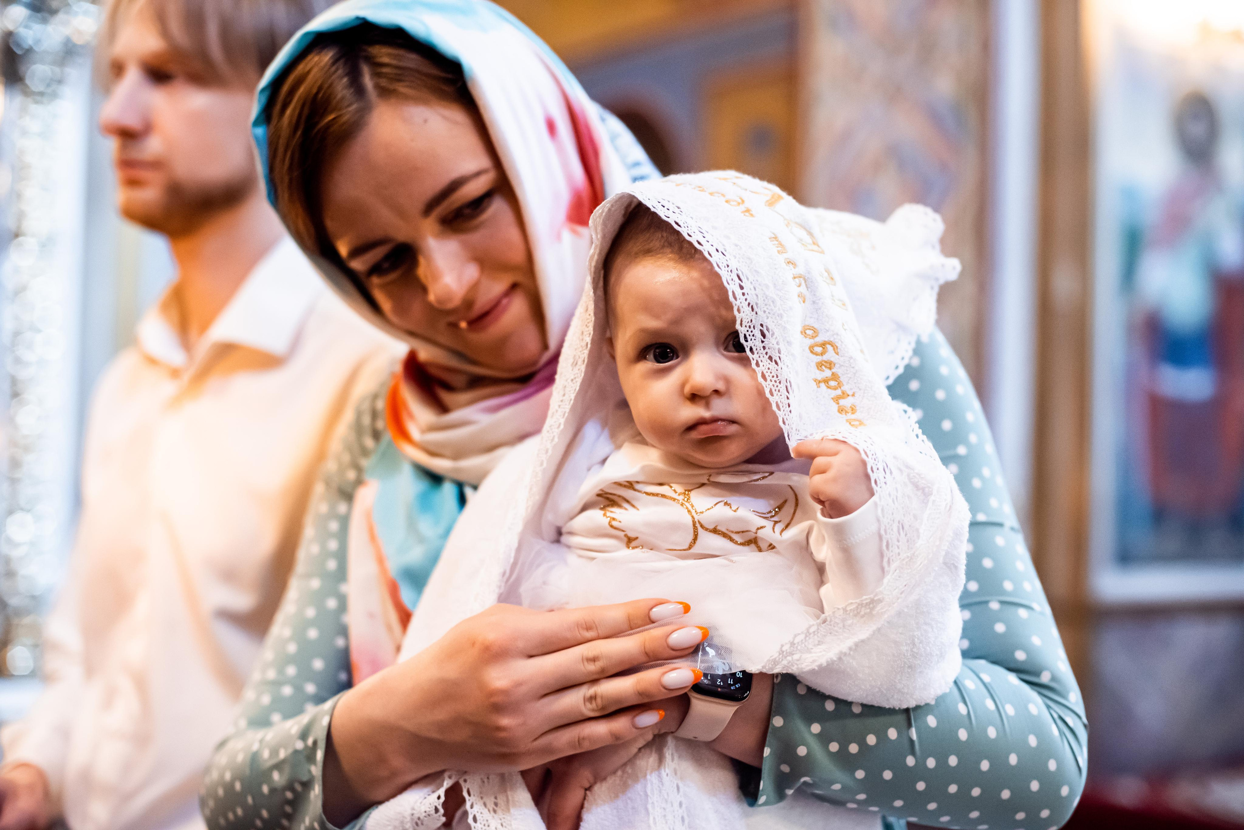 Крестины маленькой принцессы Миланы. Wedding, family and individual photographer Drapak Mikhail, England