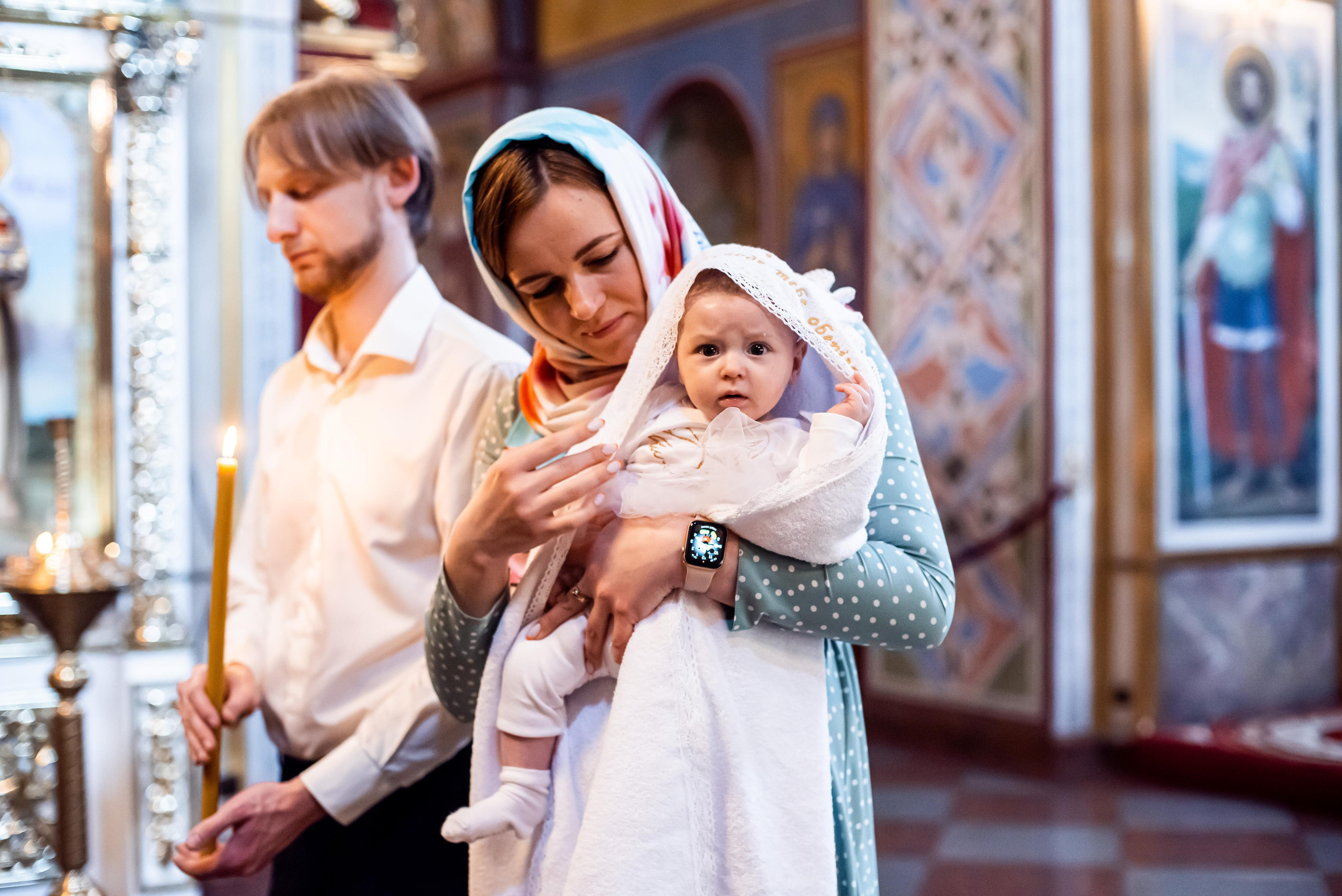 Крестины маленькой принцессы Миланы. Wedding, family and individual photographer Drapak Mikhail, England