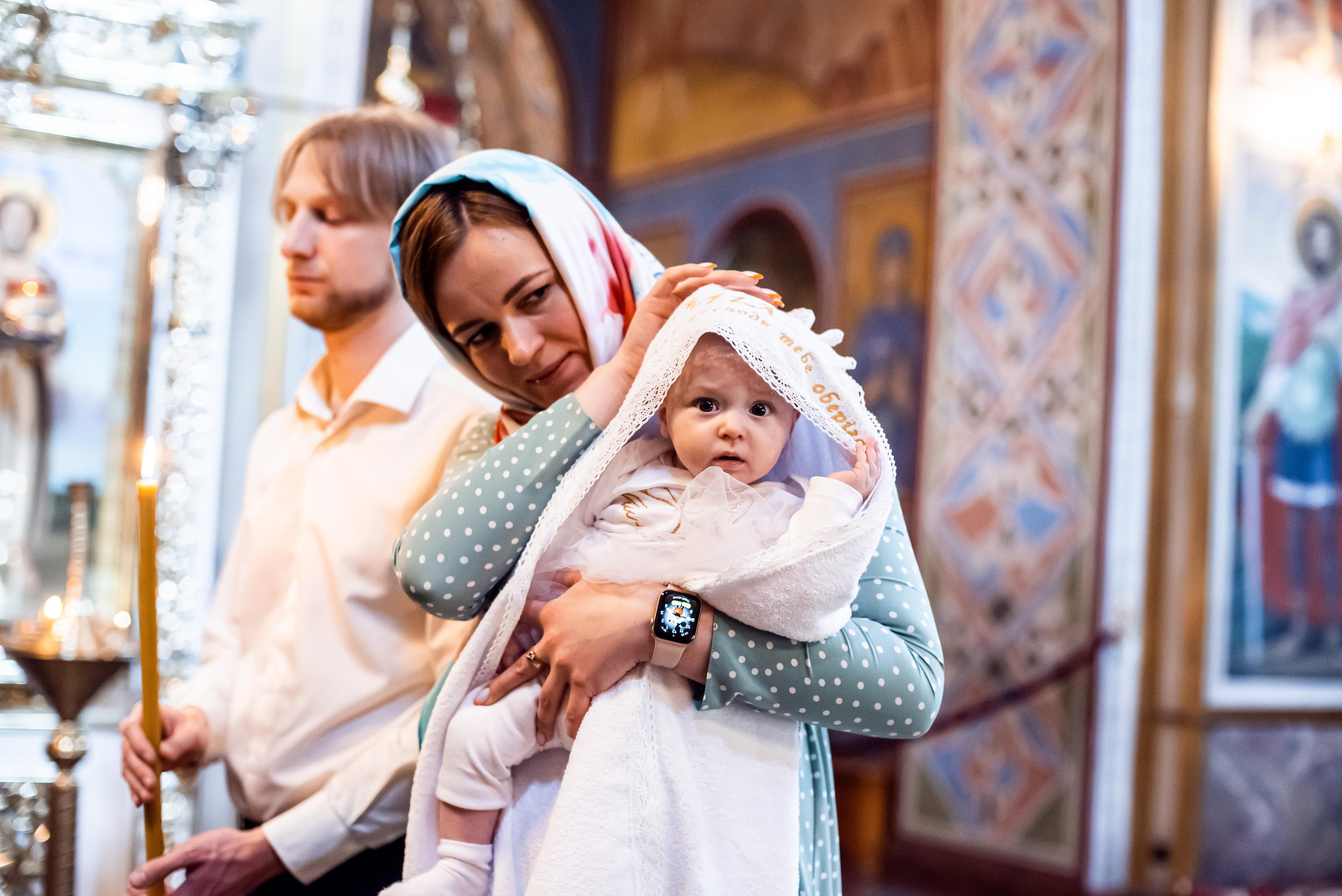 Крестины маленькой принцессы Миланы. Wedding, family and individual photographer Drapak Mikhail, England