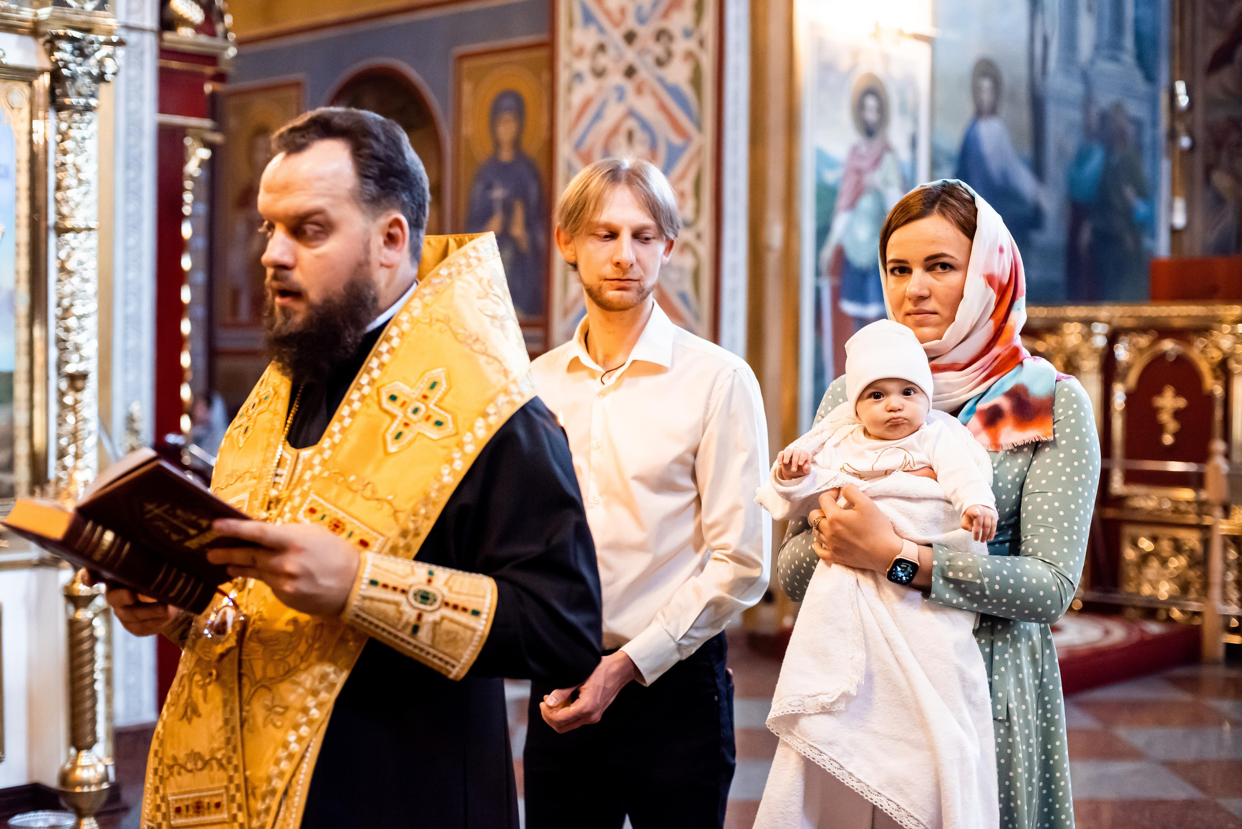 Крестины маленькой принцессы Миланы. Wedding, family and individual photographer Drapak Mikhail, England