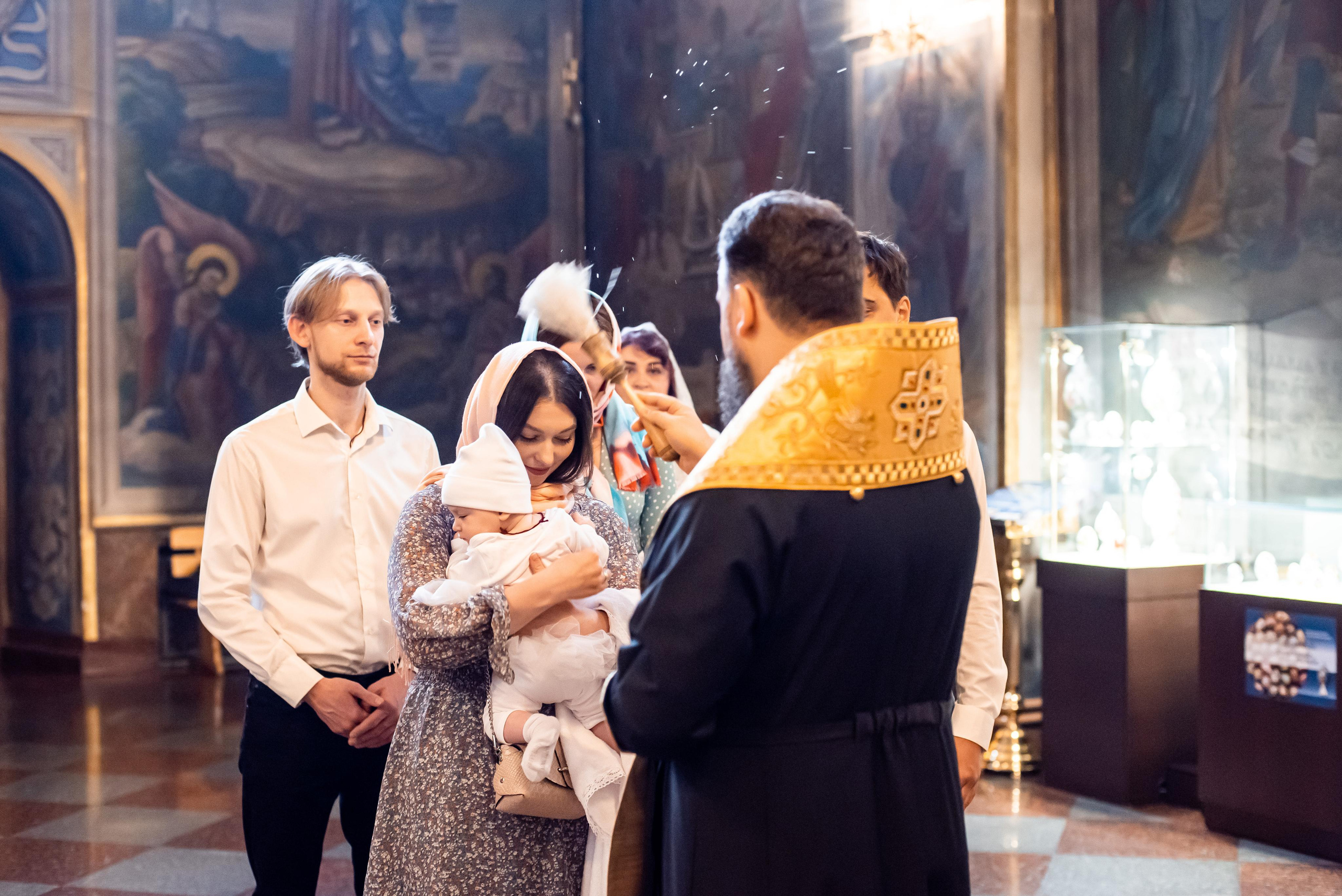 Крестины маленькой принцессы Миланы. Wedding, family and individual photographer Drapak Mikhail, England