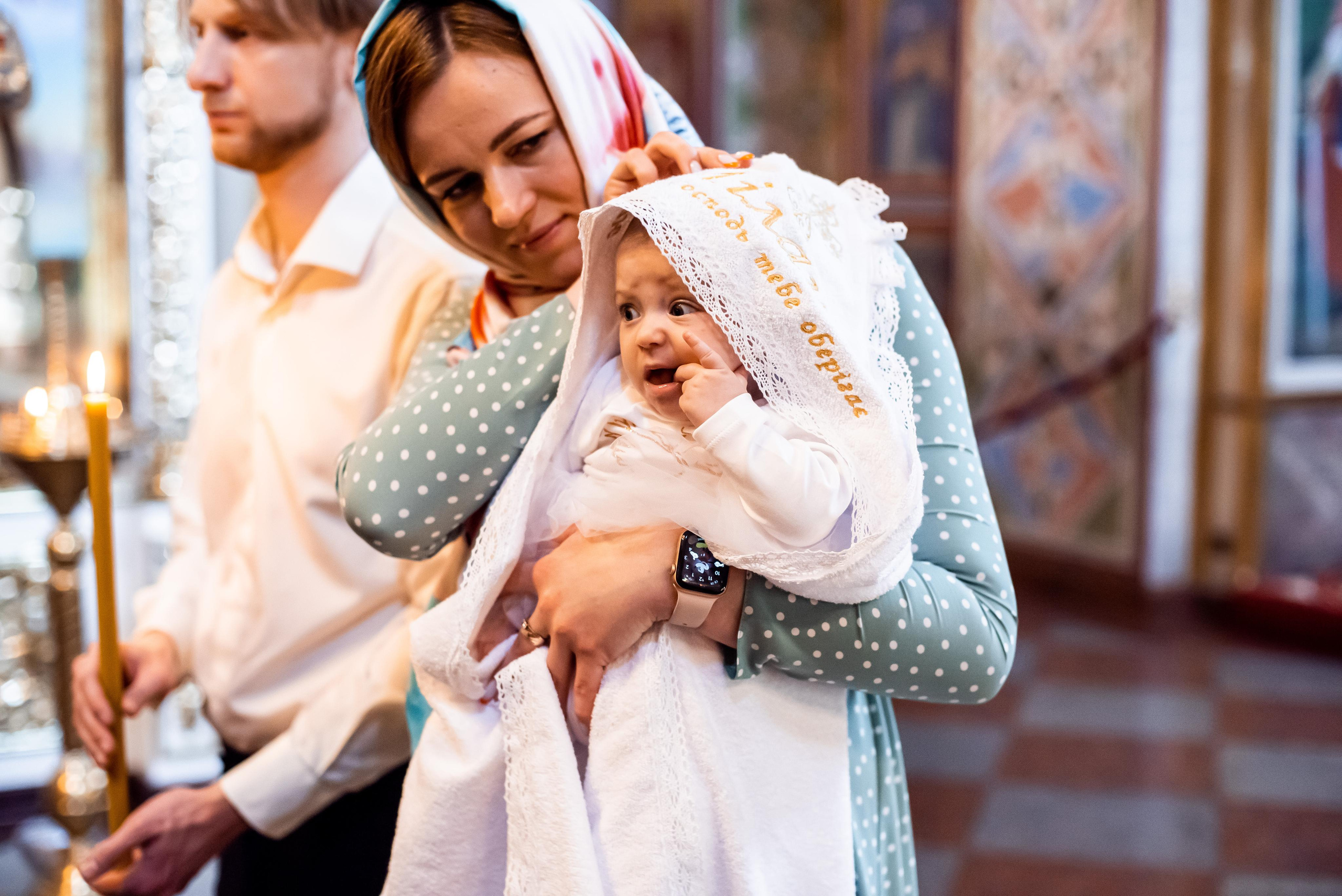 Крестины маленькой принцессы Миланы. Wedding, family and individual photographer Drapak Mikhail, England