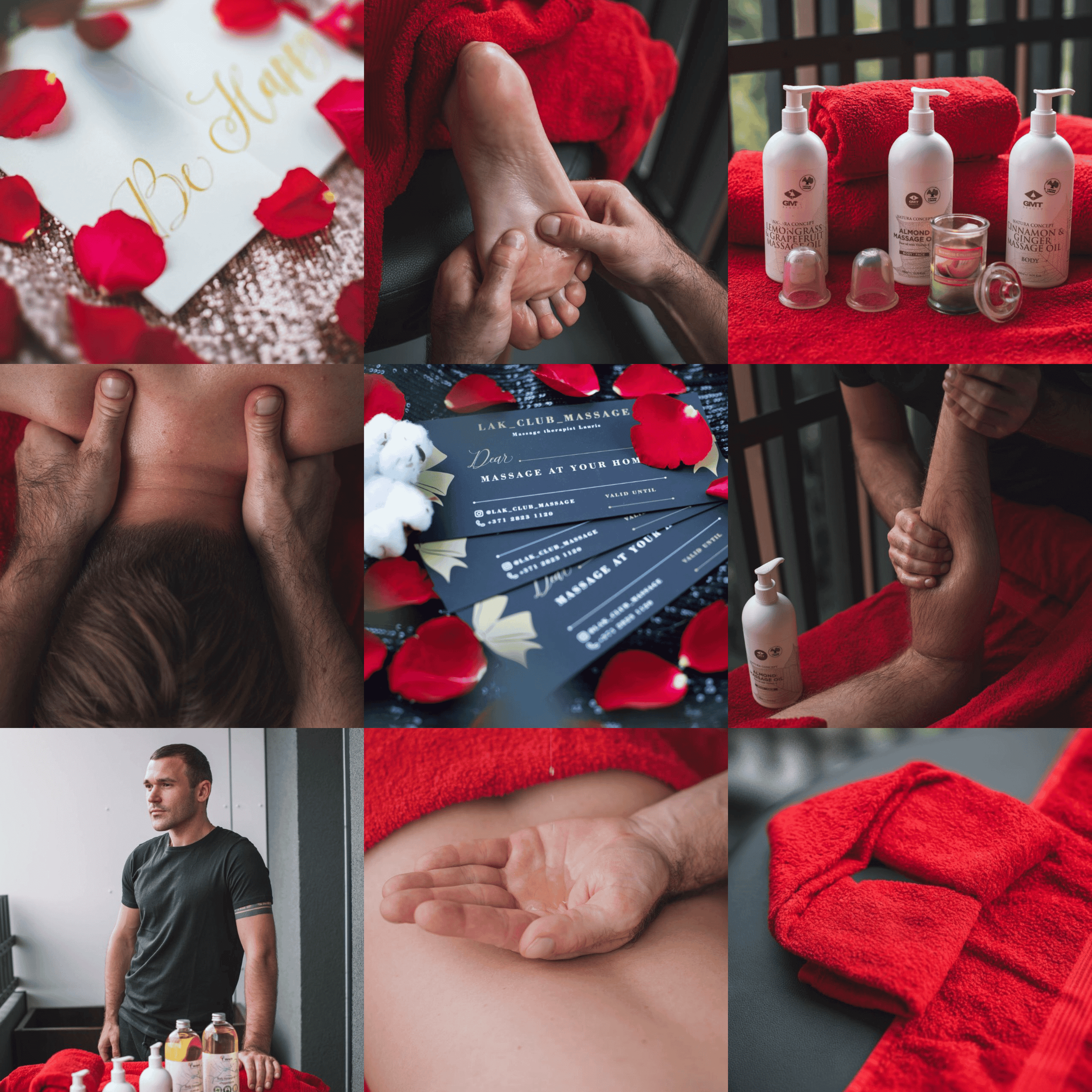 Массажист. SMM.RUUM — контент и дизайн для бизнеса и социальных сетей в Таллине