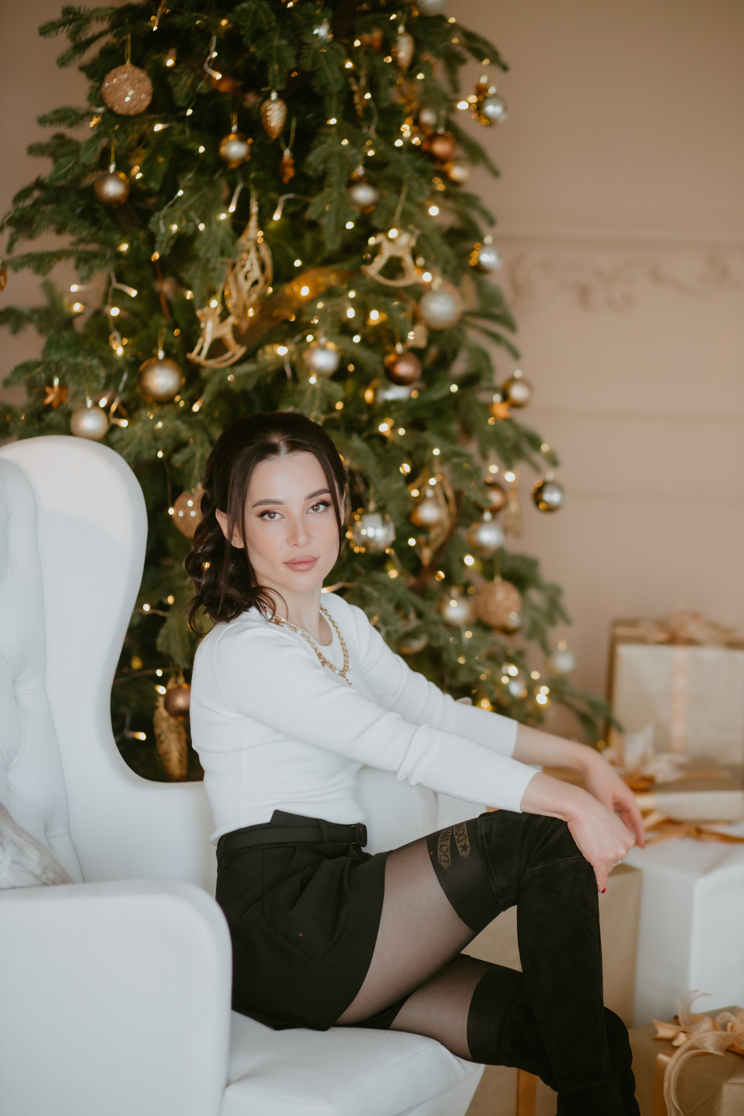 Новорічна зйомка Маряни. Весільний фотограф у Львові Мирон Роксоляна