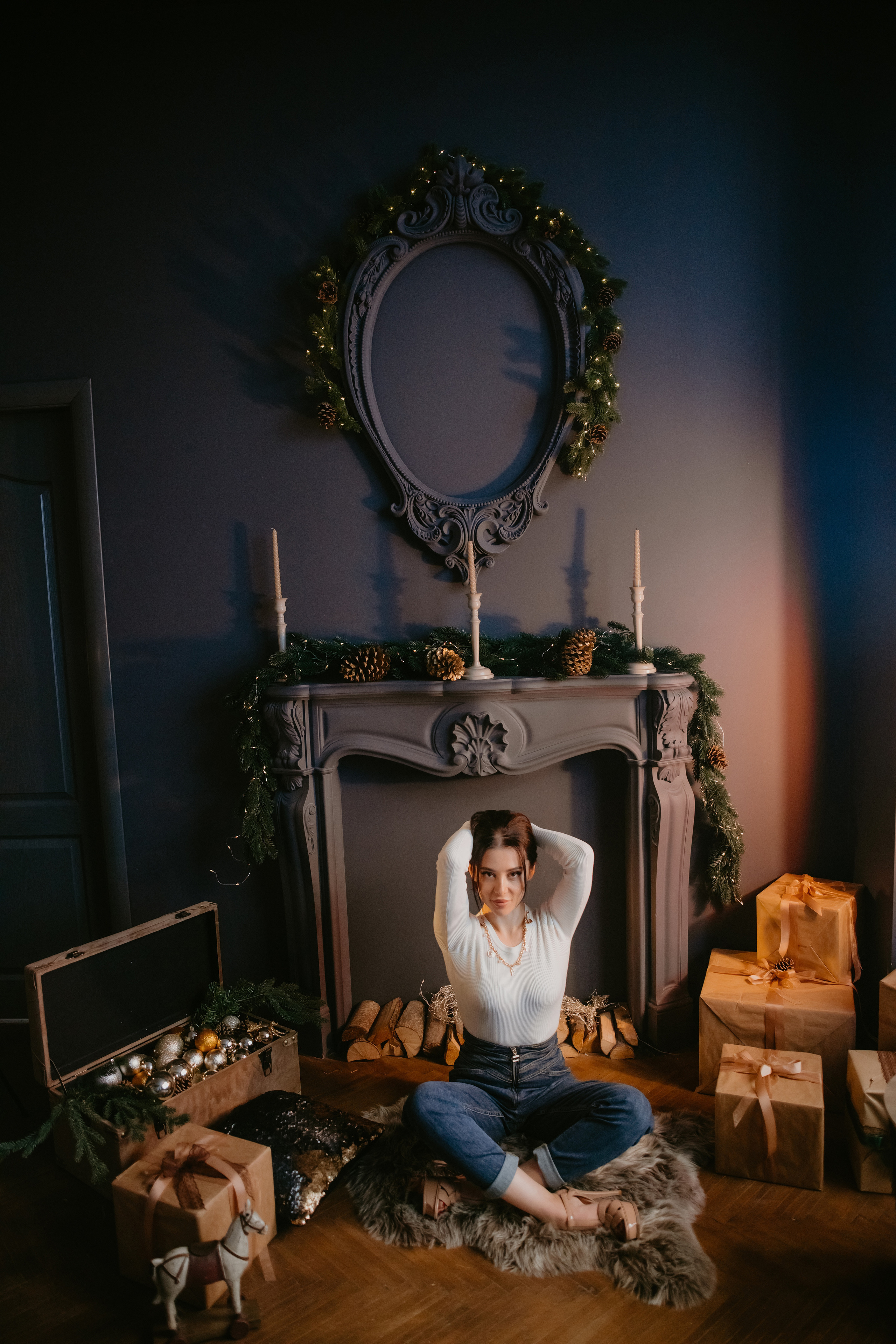 Новорічна зйомка Маряни. Весільний фотограф у Львові Мирон Роксоляна