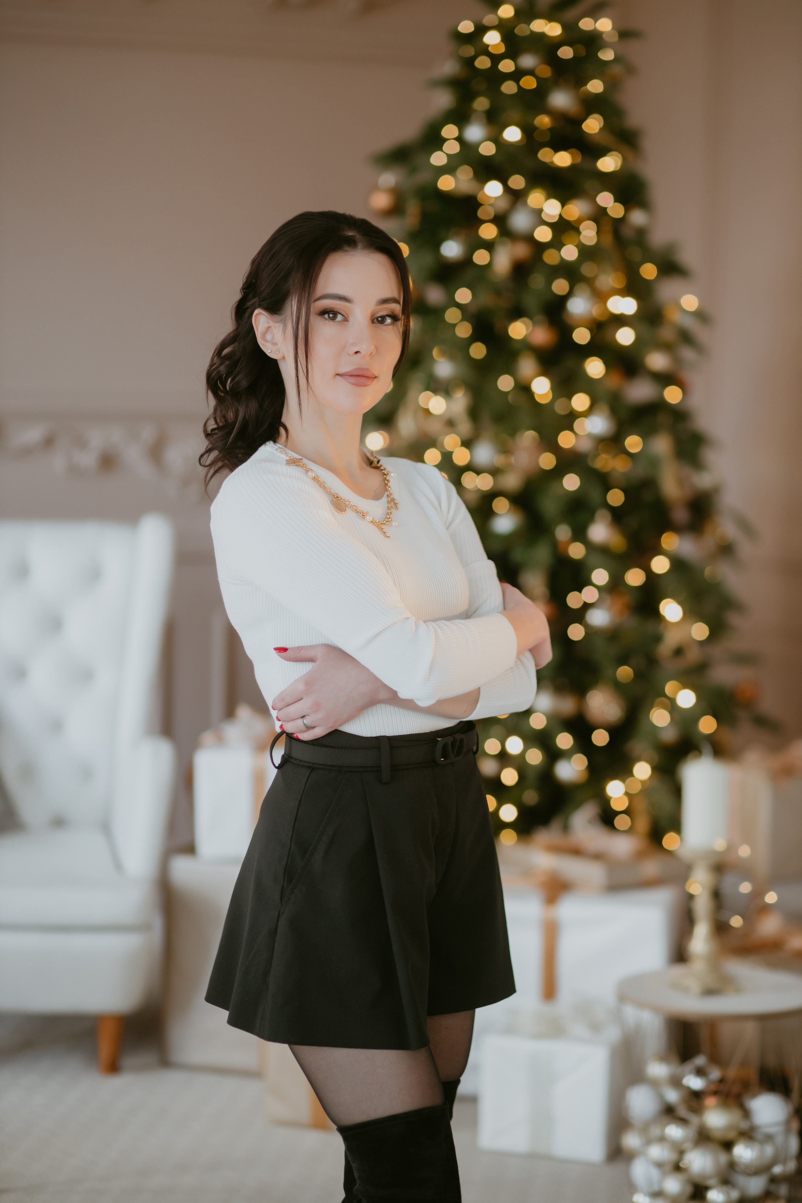 Новорічна зйомка Маряни. Весільний фотограф у Львові Мирон Роксоляна