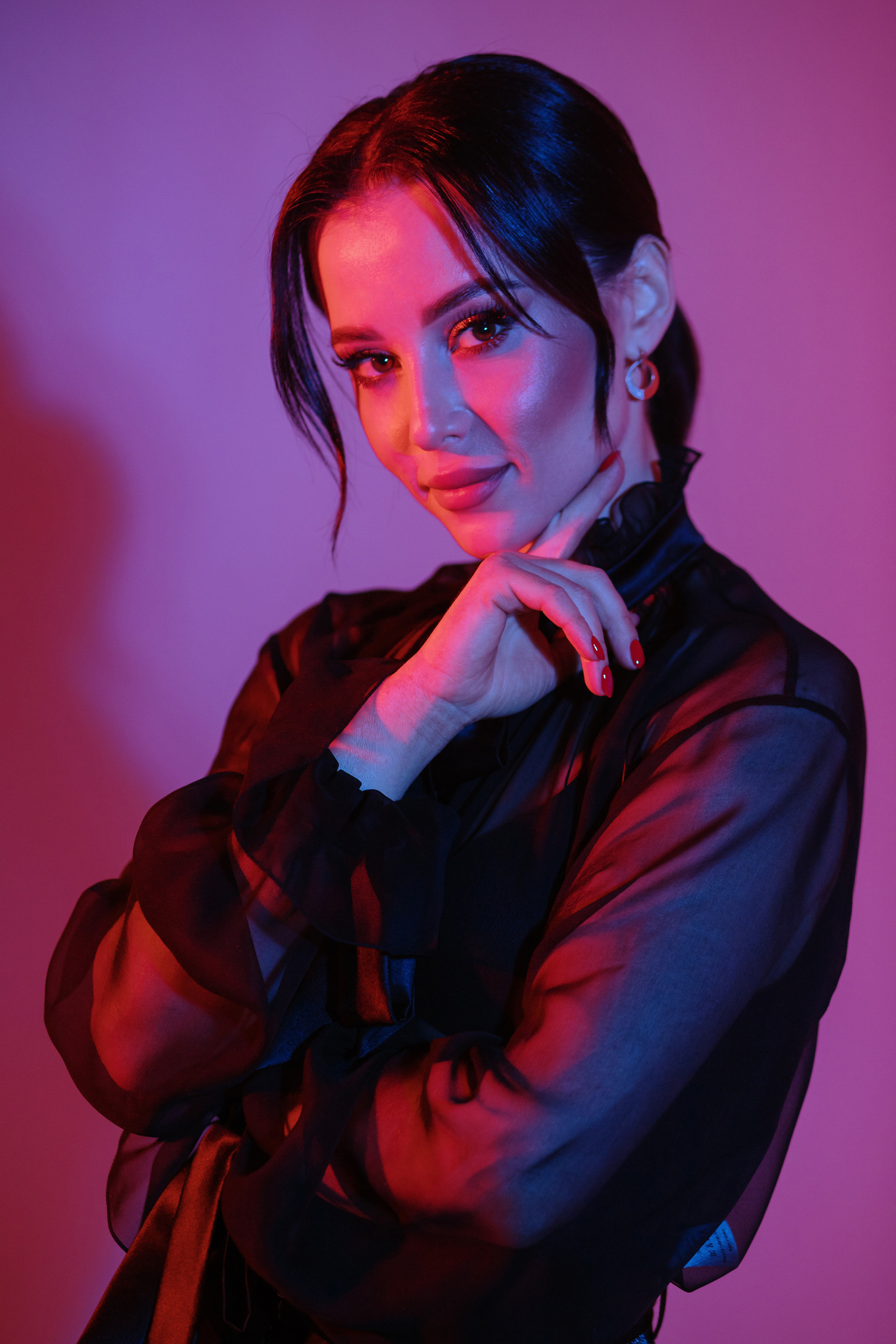 Творча зйомка Маряни у студії. Весільний фотограф у Львові Мирон Роксоляна