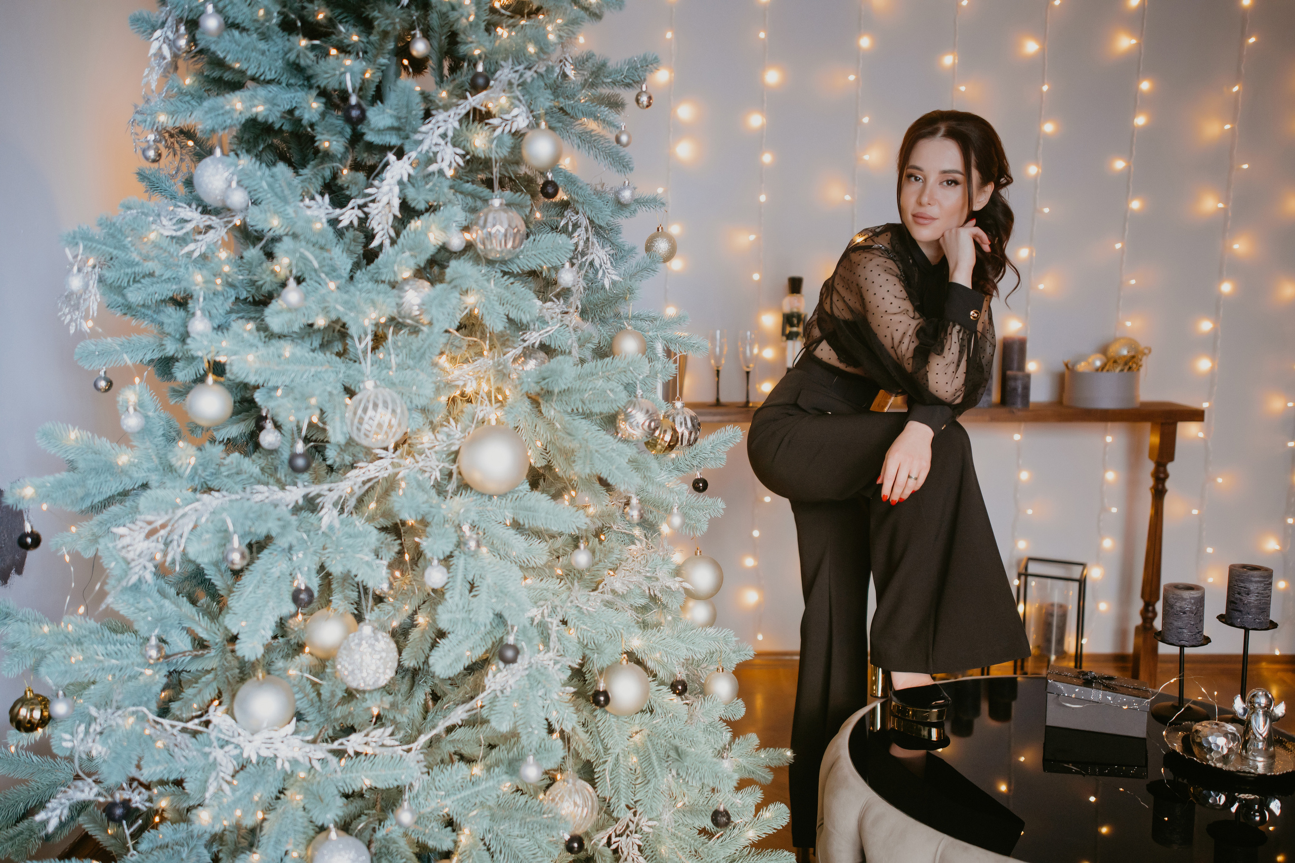 Новорічна зйомка Маряни. Весільний фотограф у Львові Мирон Роксоляна