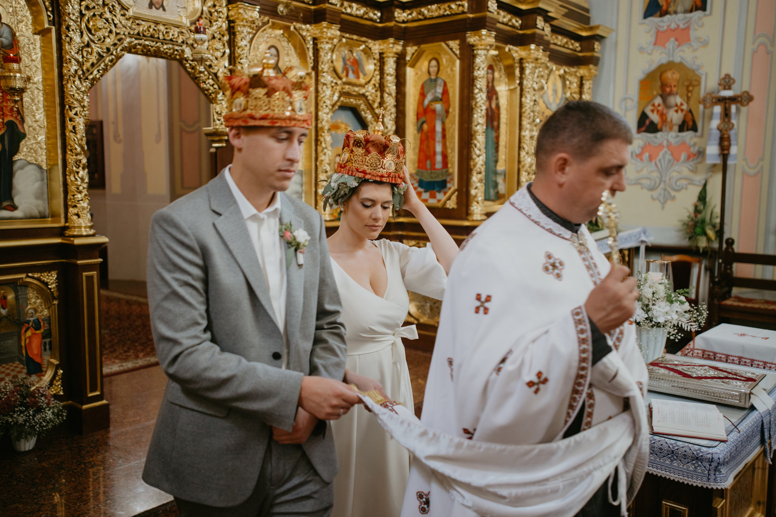 Вінчання. Весільний фотограф у Львові Мирон Роксоляна