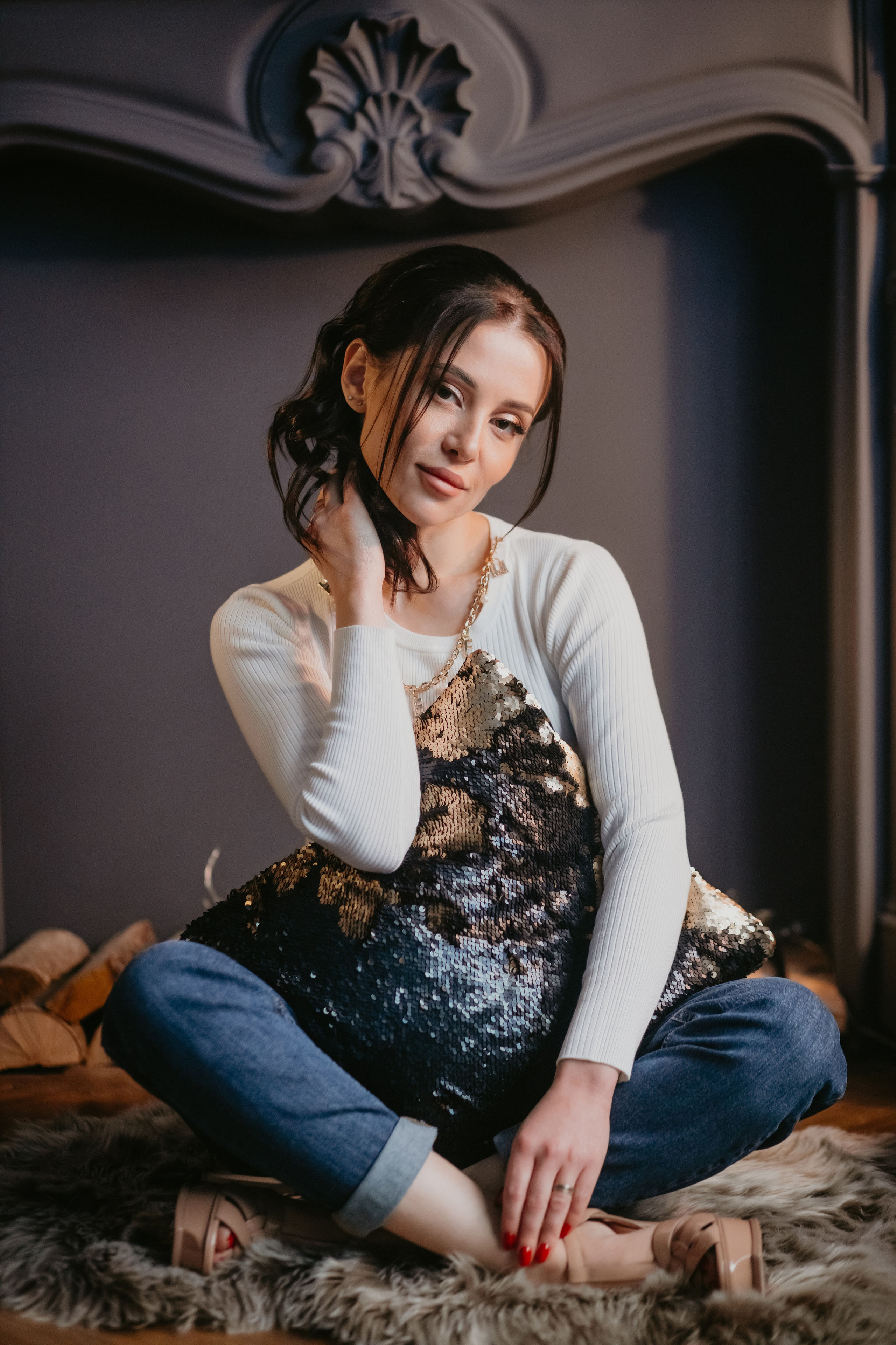 Новорічна зйомка Маряни. Весільний фотограф у Львові Мирон Роксоляна