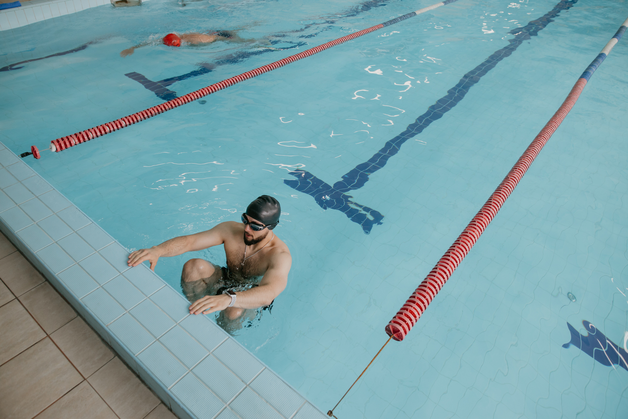 Зйомка для басейну. Весільний фотограф у Львові Мирон Роксоляна