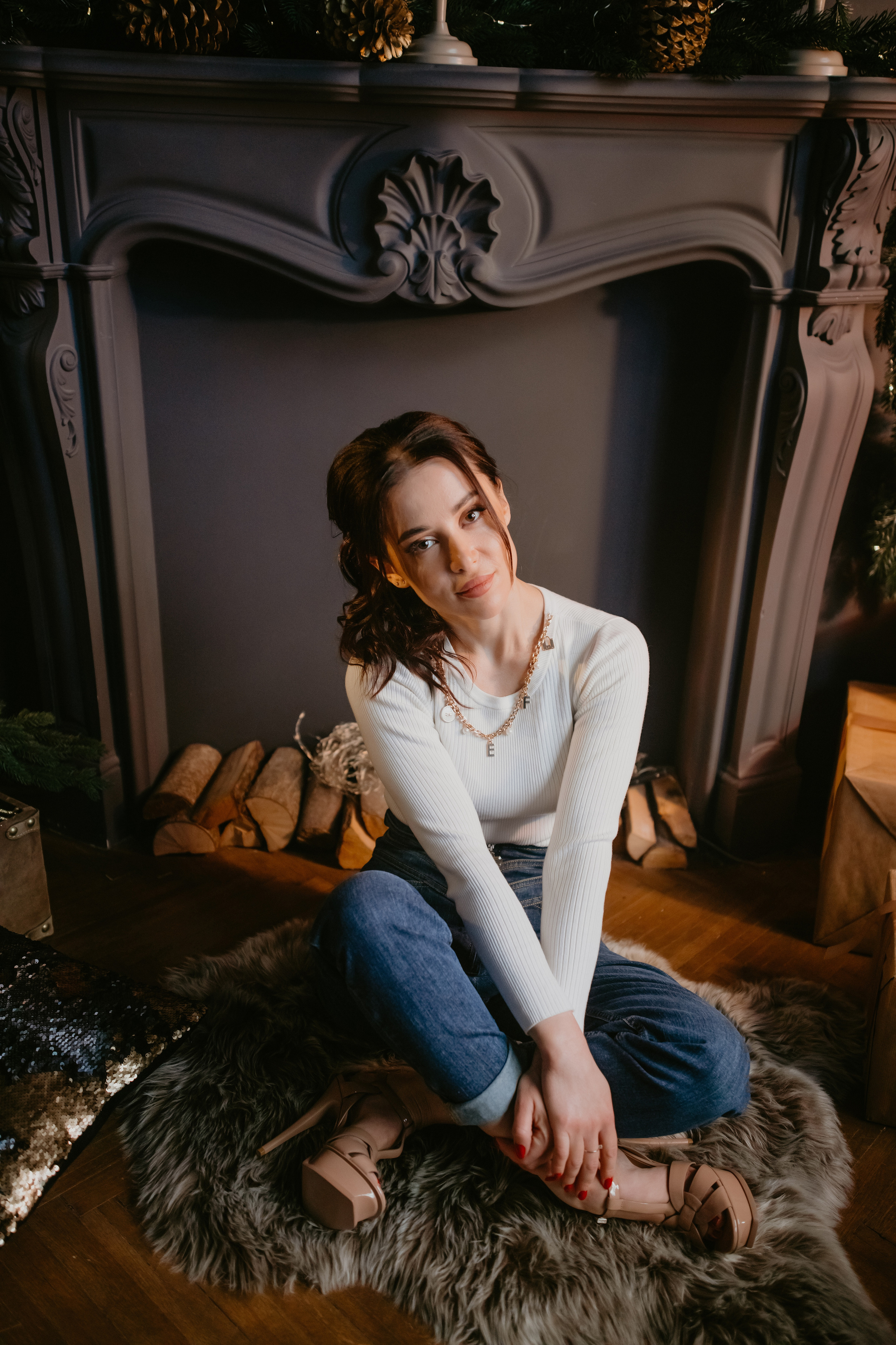 Новорічна зйомка Маряни. Весільний фотограф у Львові Мирон Роксоляна