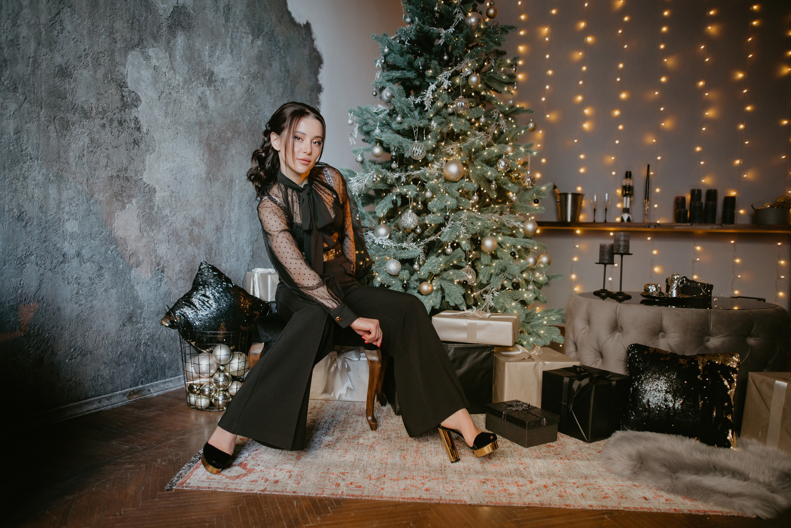 Новорічна зйомка Маряни. Весільний фотограф у Львові Мирон Роксоляна