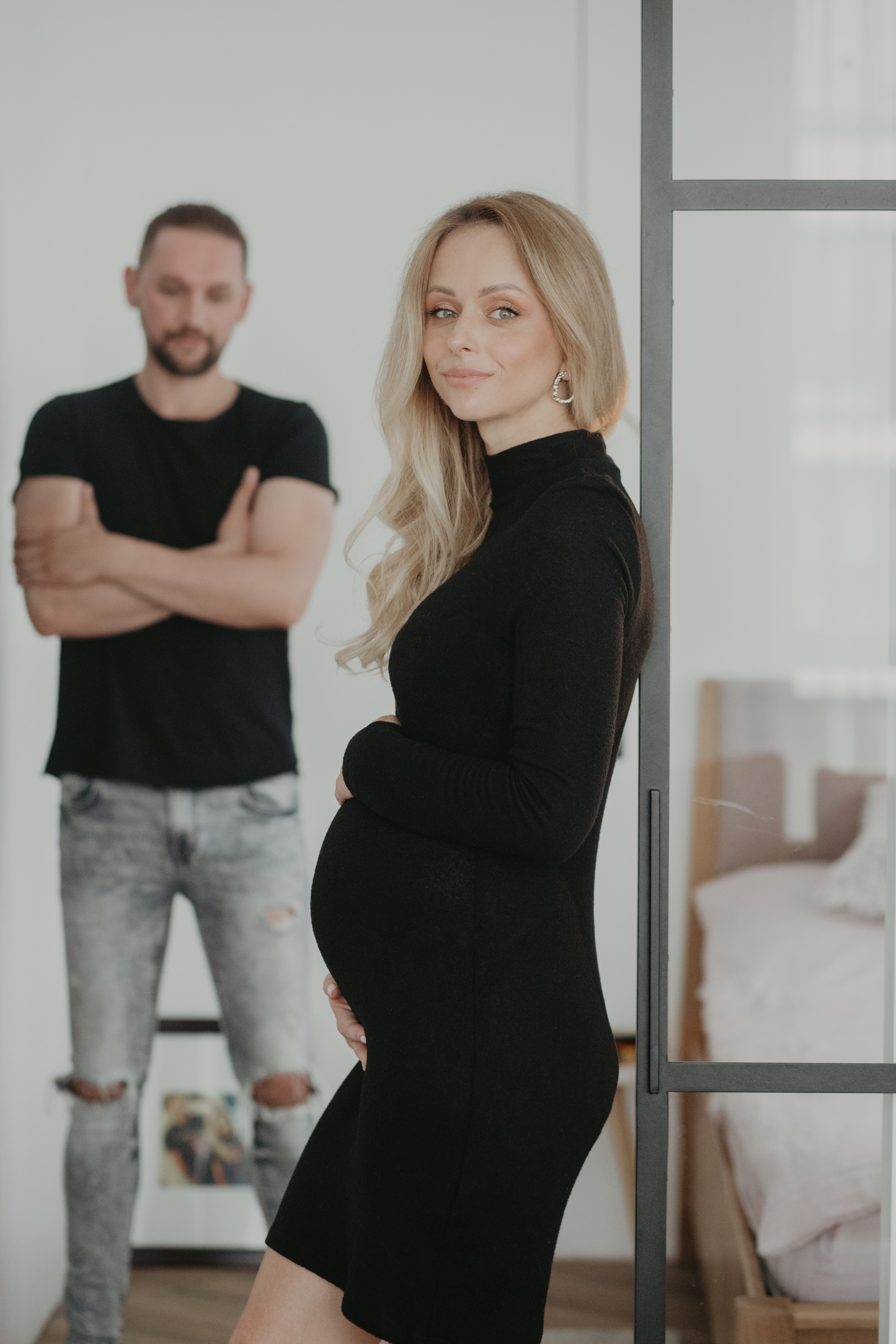 Домашня зйомка вагітності. Весільний фотограф у Львові Мирон Роксоляна