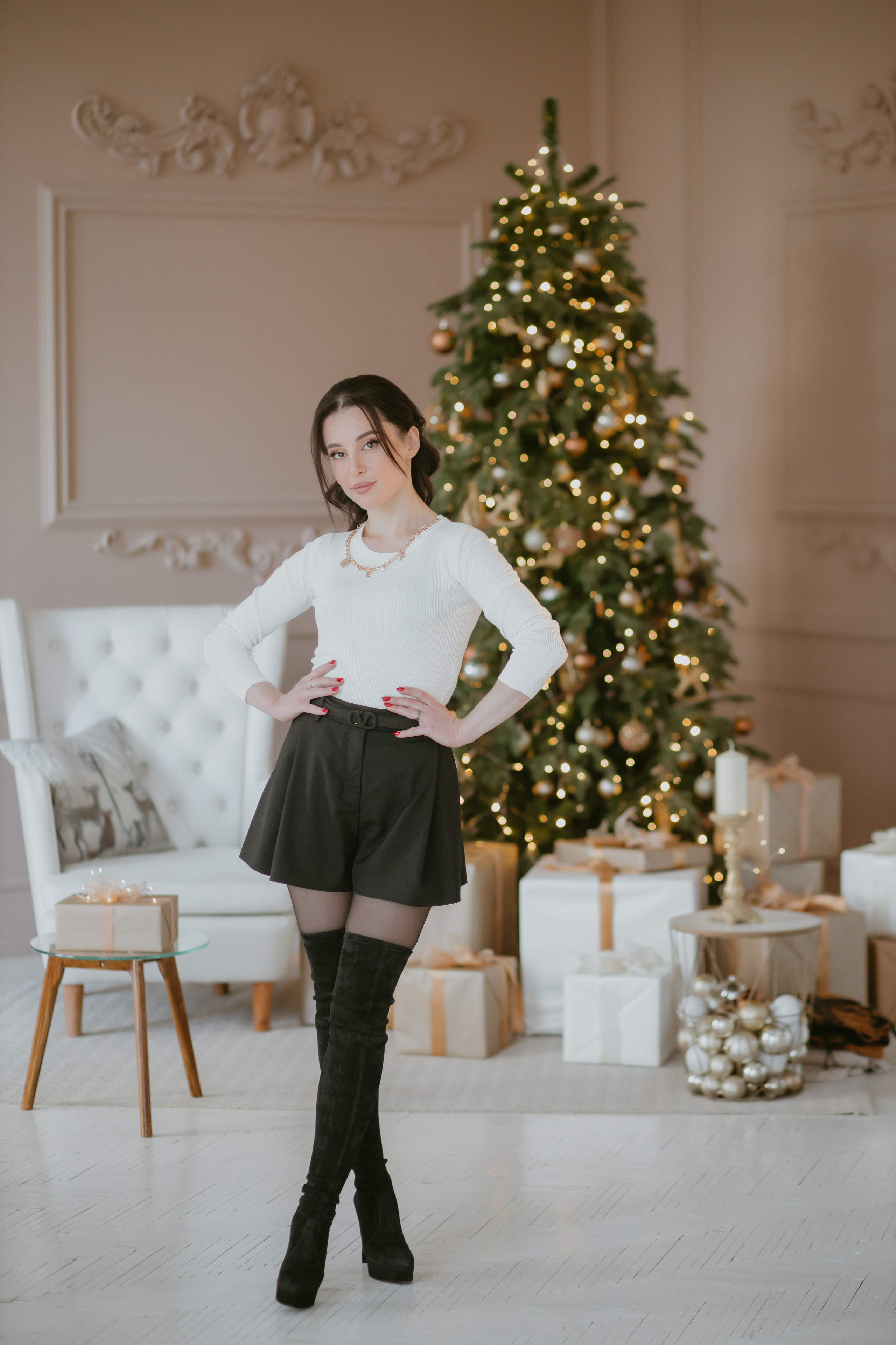 Новорічна зйомка Маряни. Весільний фотограф у Львові Мирон Роксоляна