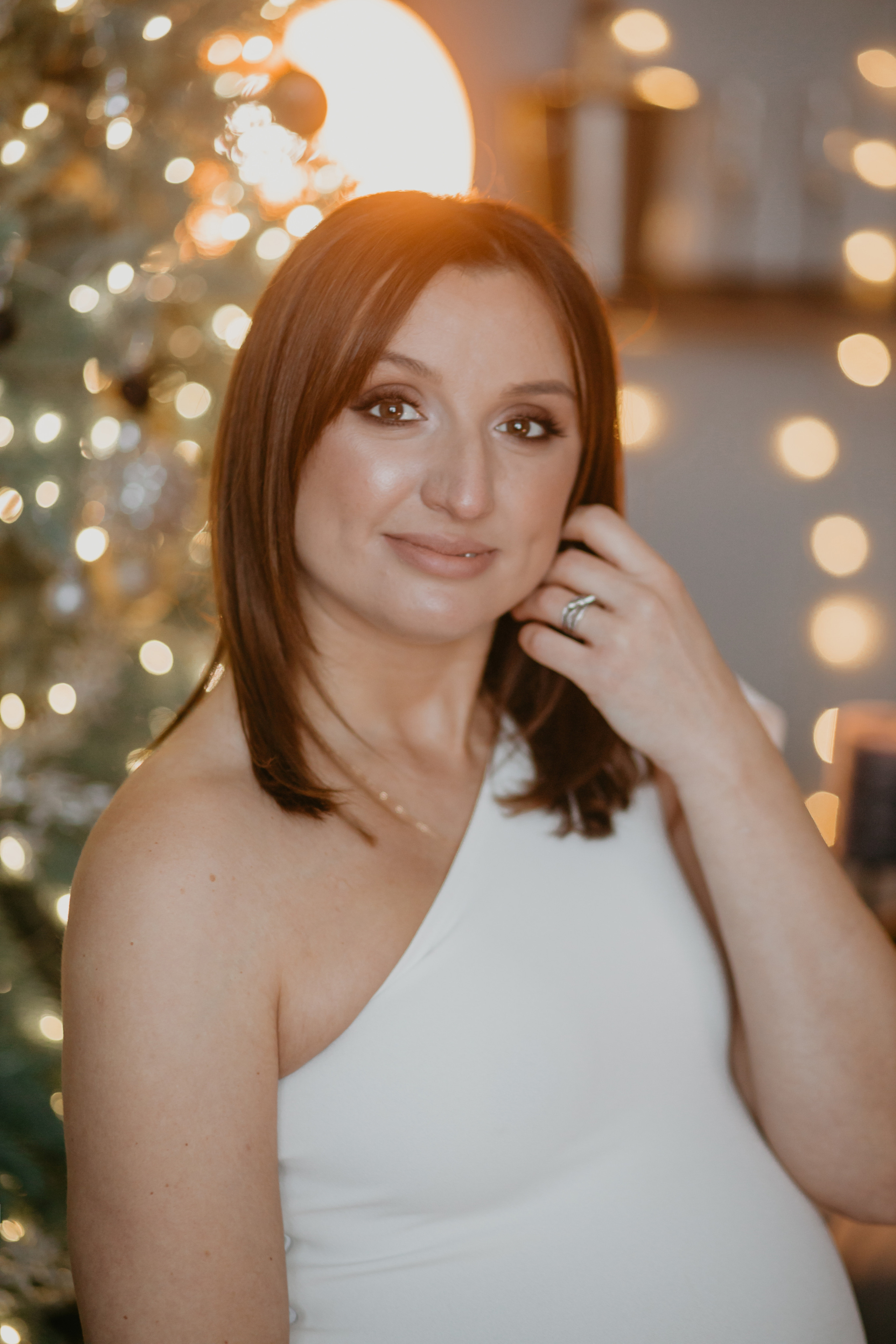 Новорічна зйомка вагітності. Весільний фотограф у Львові Мирон Роксоляна