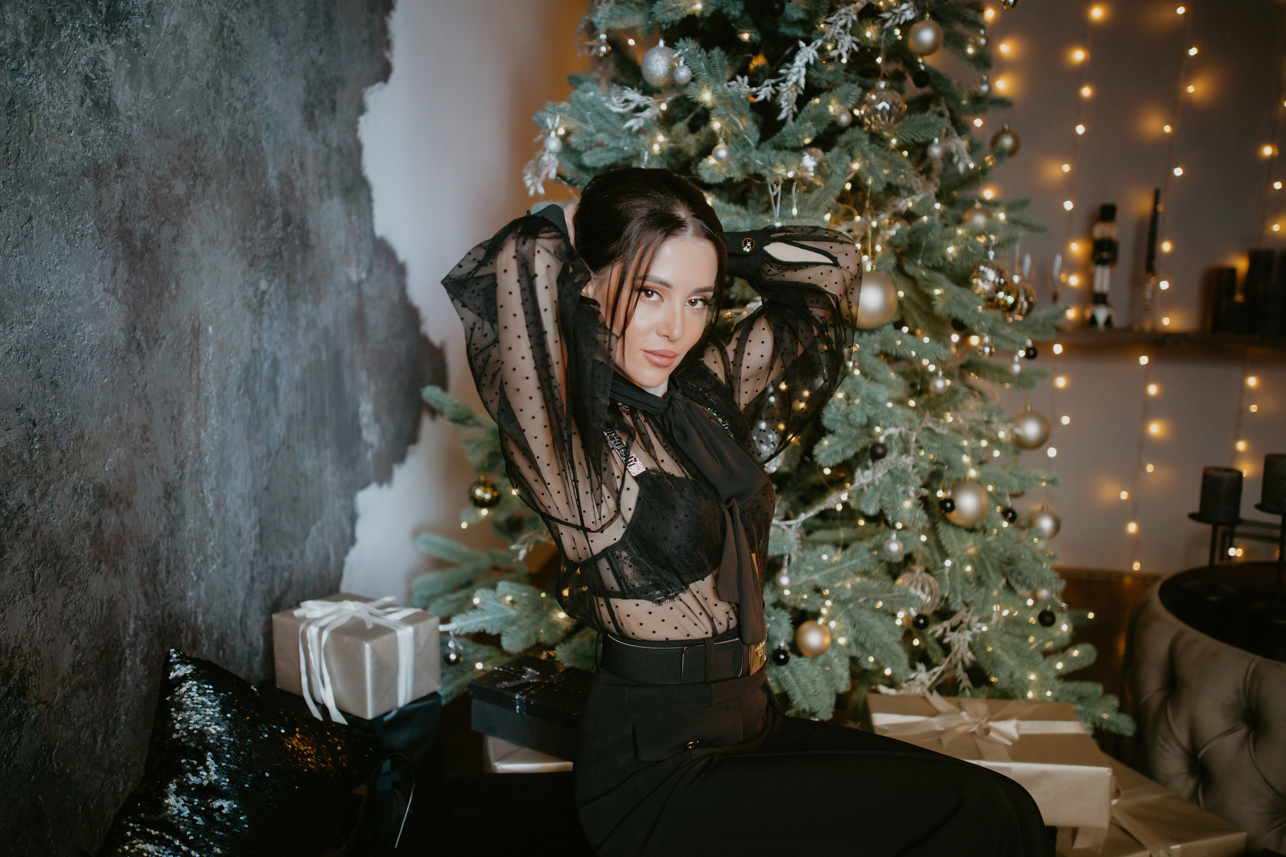 Новорічна зйомка Маряни. Весільний фотограф у Львові Мирон Роксоляна