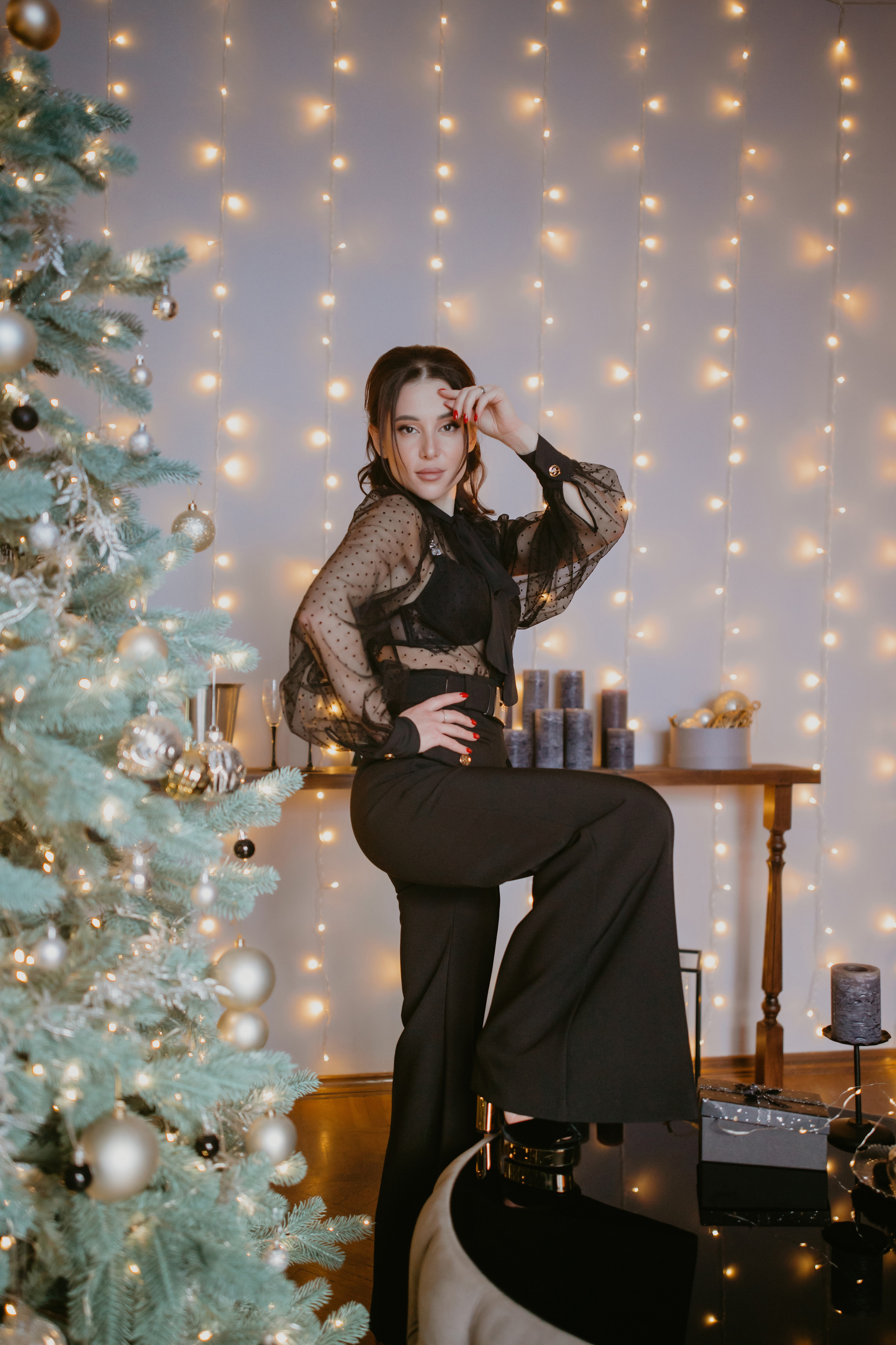 Новорічна зйомка Маряни. Весільний фотограф у Львові Мирон Роксоляна