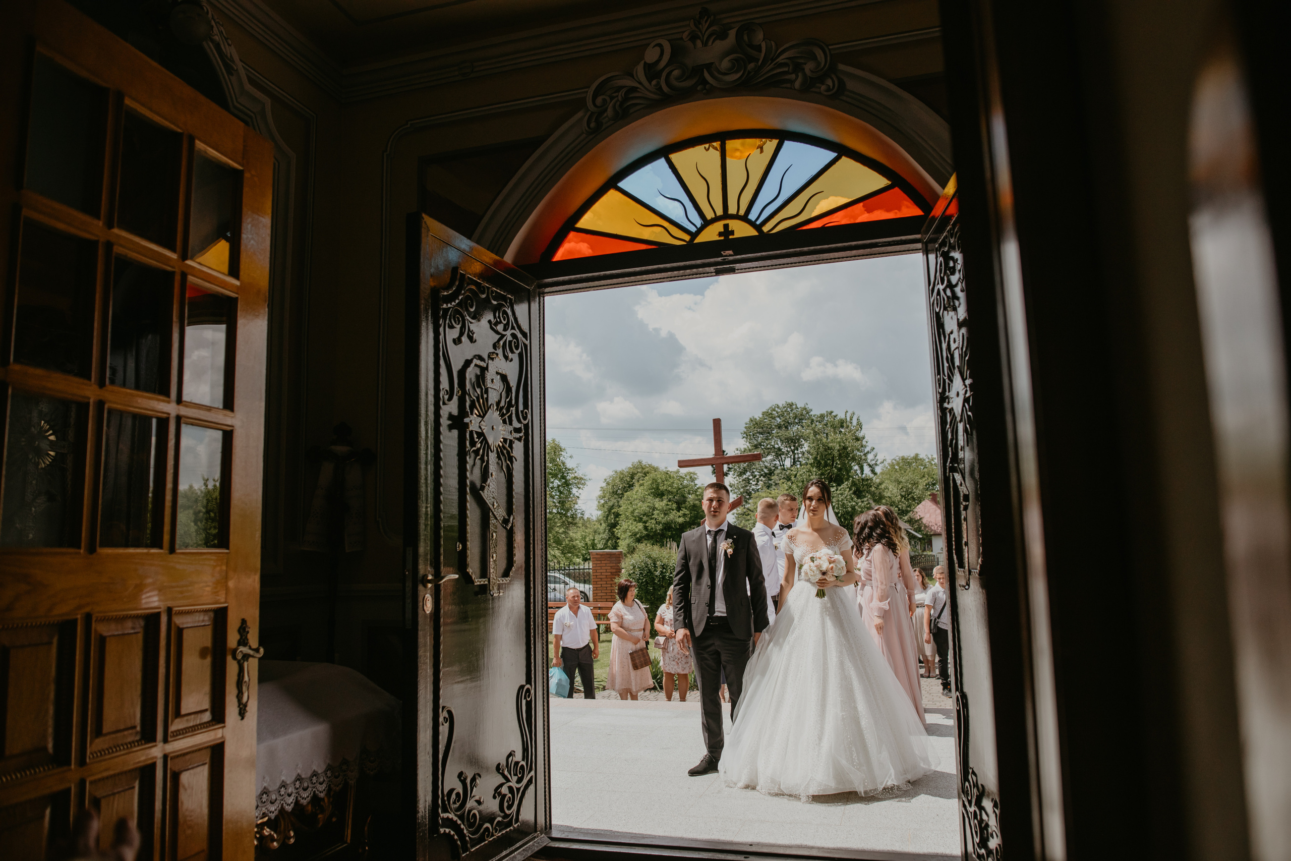 Весільний день Катерини та Володимира. Весільний фотограф у Львові Мирон Роксоляна