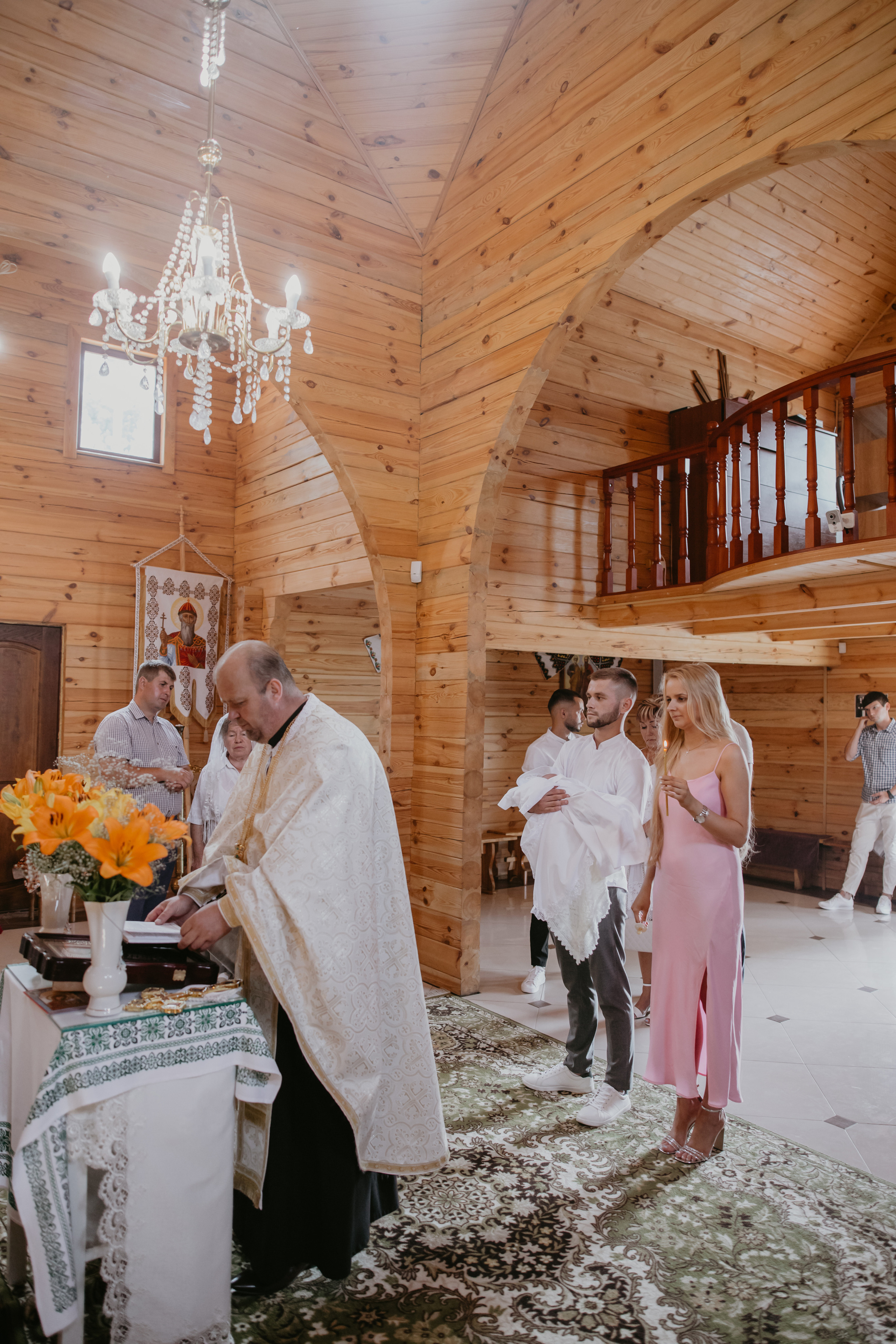 Хрещення Марка. Весільний фотограф у Львові Мирон Роксоляна