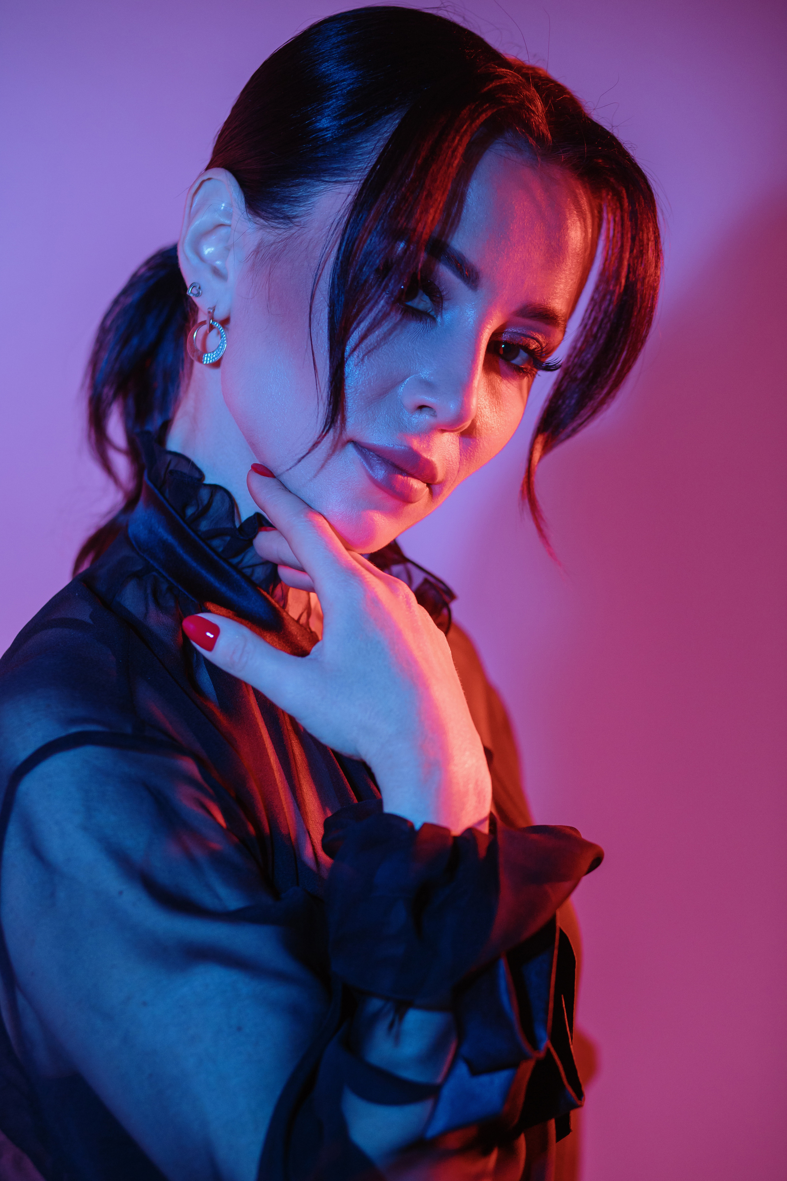 Творча зйомка Маряни у студії. Весільний фотограф у Львові Мирон Роксоляна