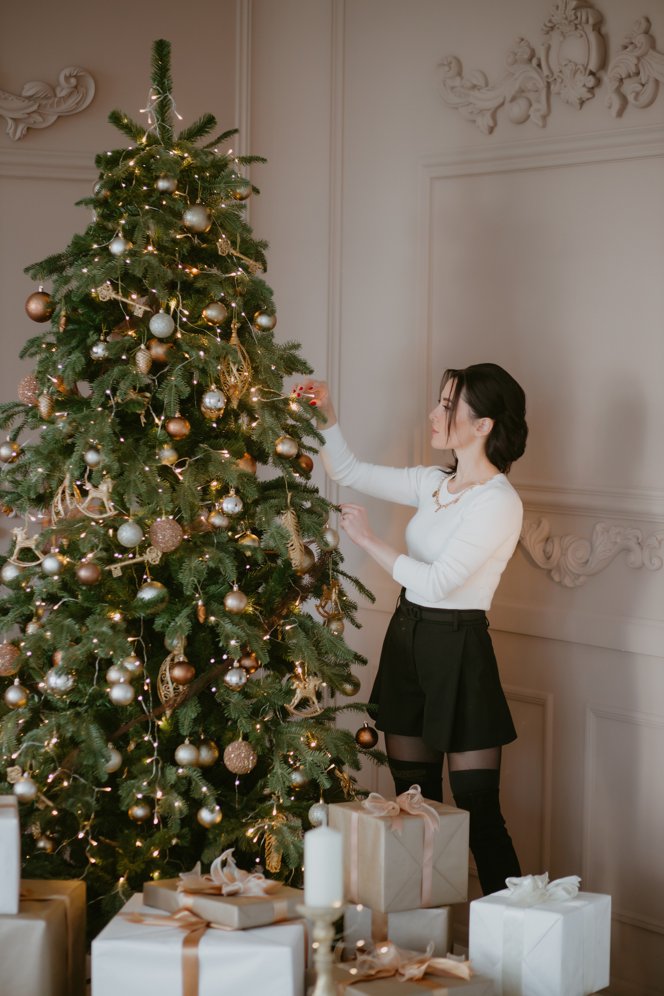 Новорічна зйомка Маряни. Весільний фотограф у Львові Мирон Роксоляна