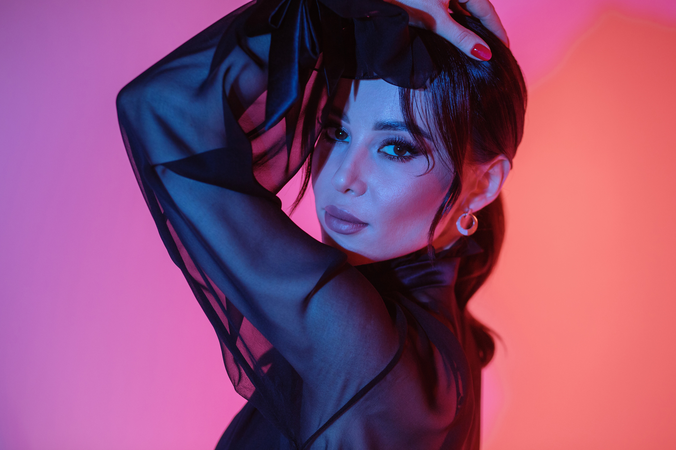 Творча зйомка Маряни у студії. Весільний фотограф у Львові Мирон Роксоляна