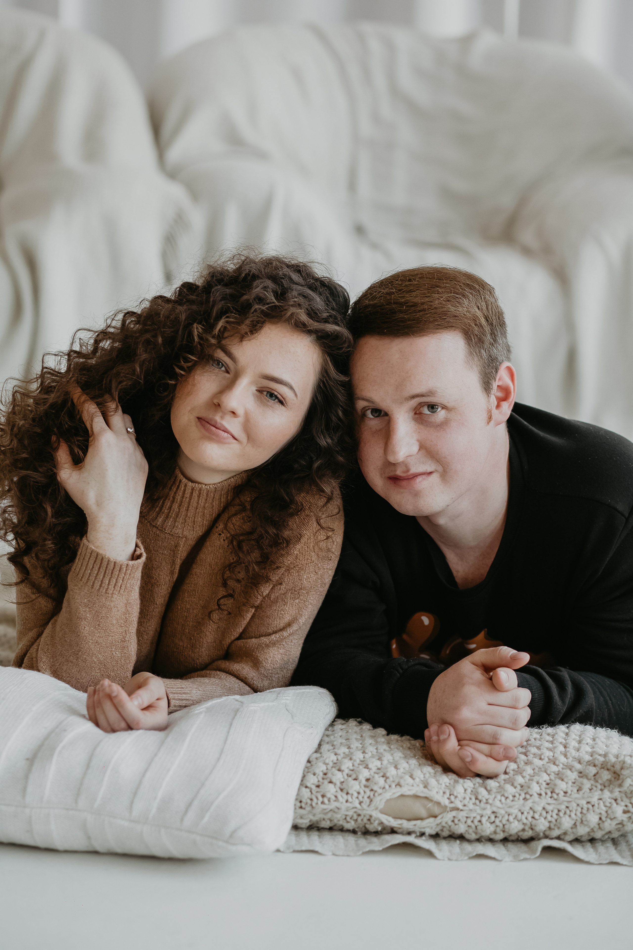 Новорічна зйомка Марта та Андрій. Весільний фотограф у Львові Мирон Роксоляна