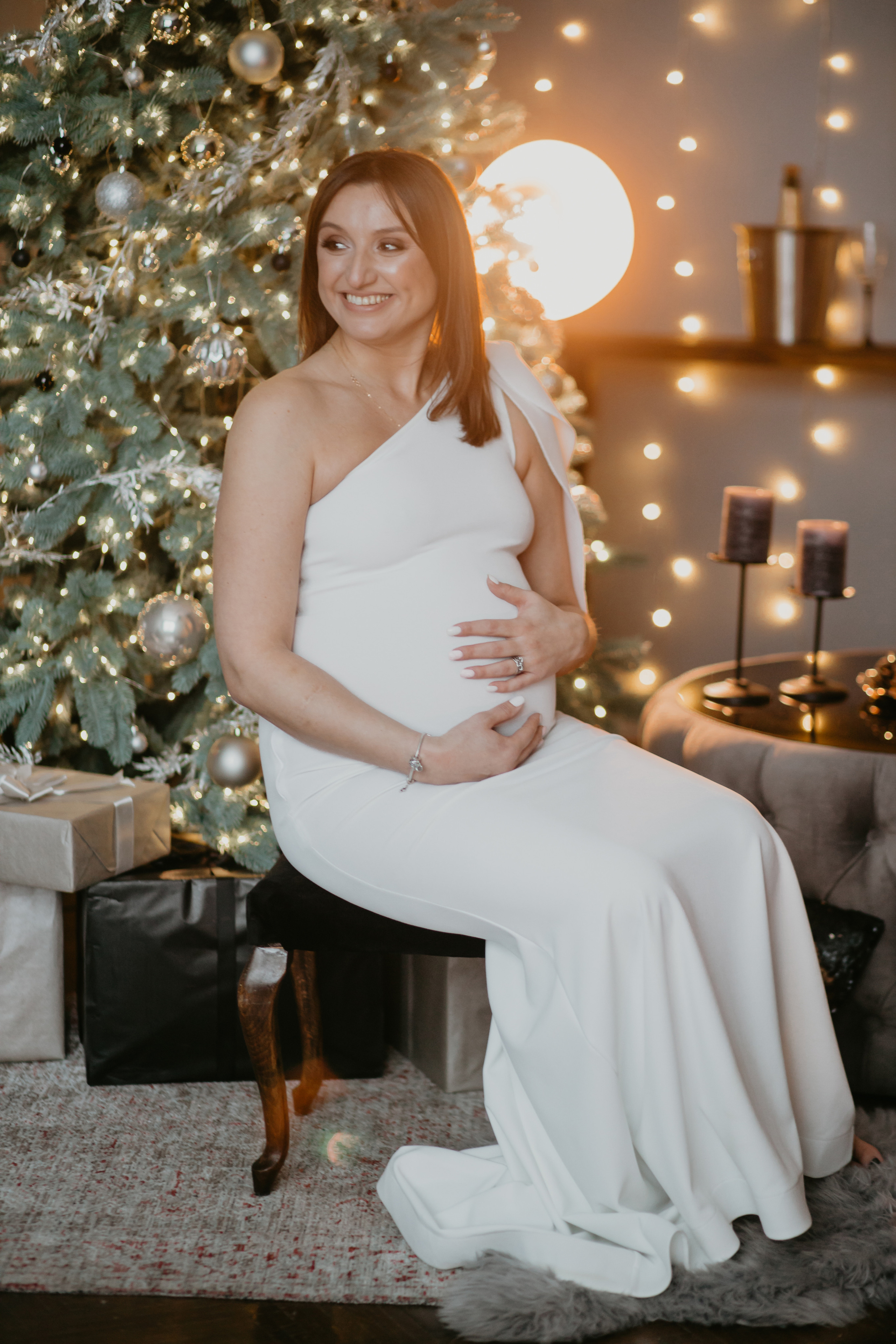 Новорічна зйомка вагітності. Весільний фотограф у Львові Мирон Роксоляна