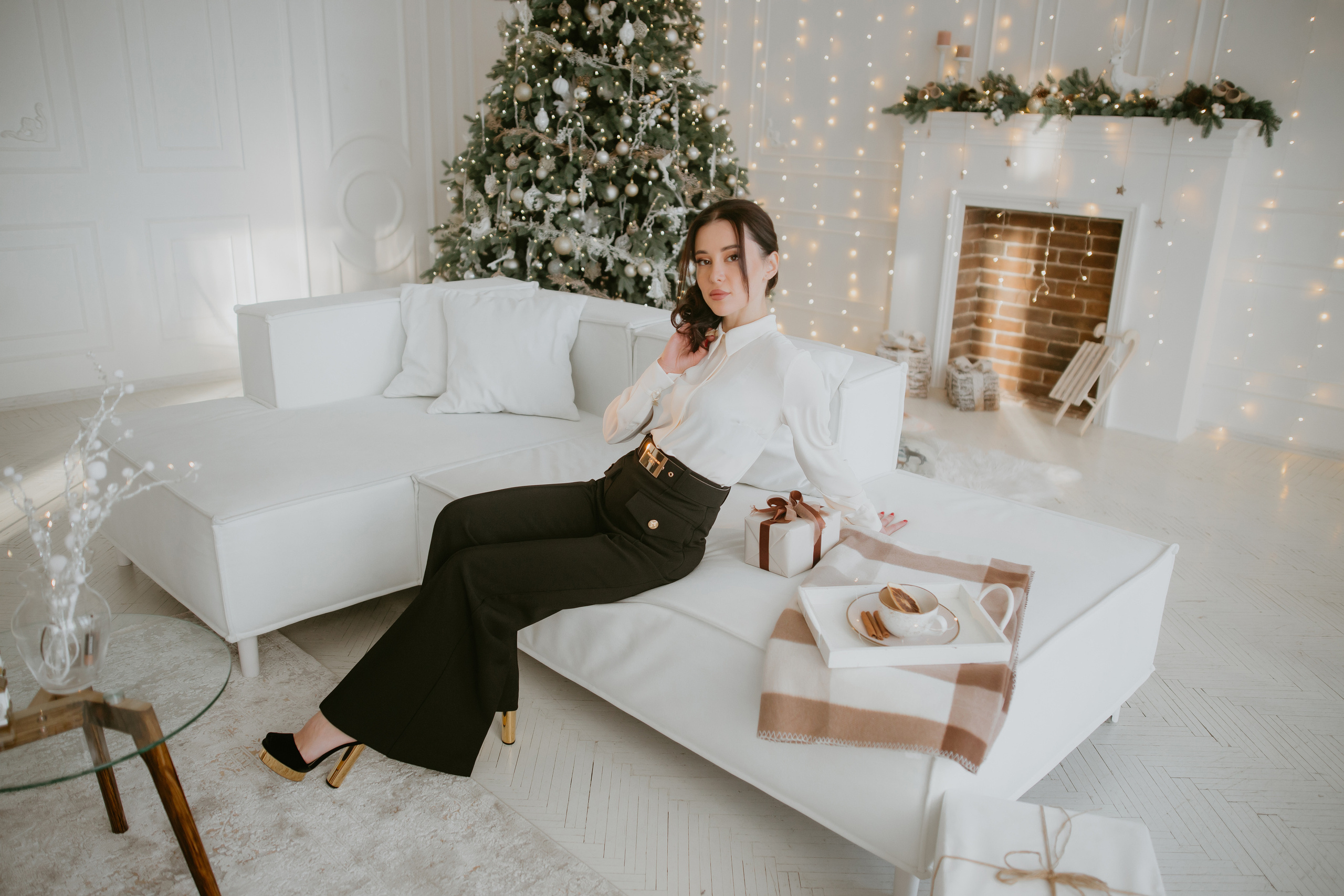 Новорічна зйомка Маряни. Весільний фотограф у Львові Мирон Роксоляна