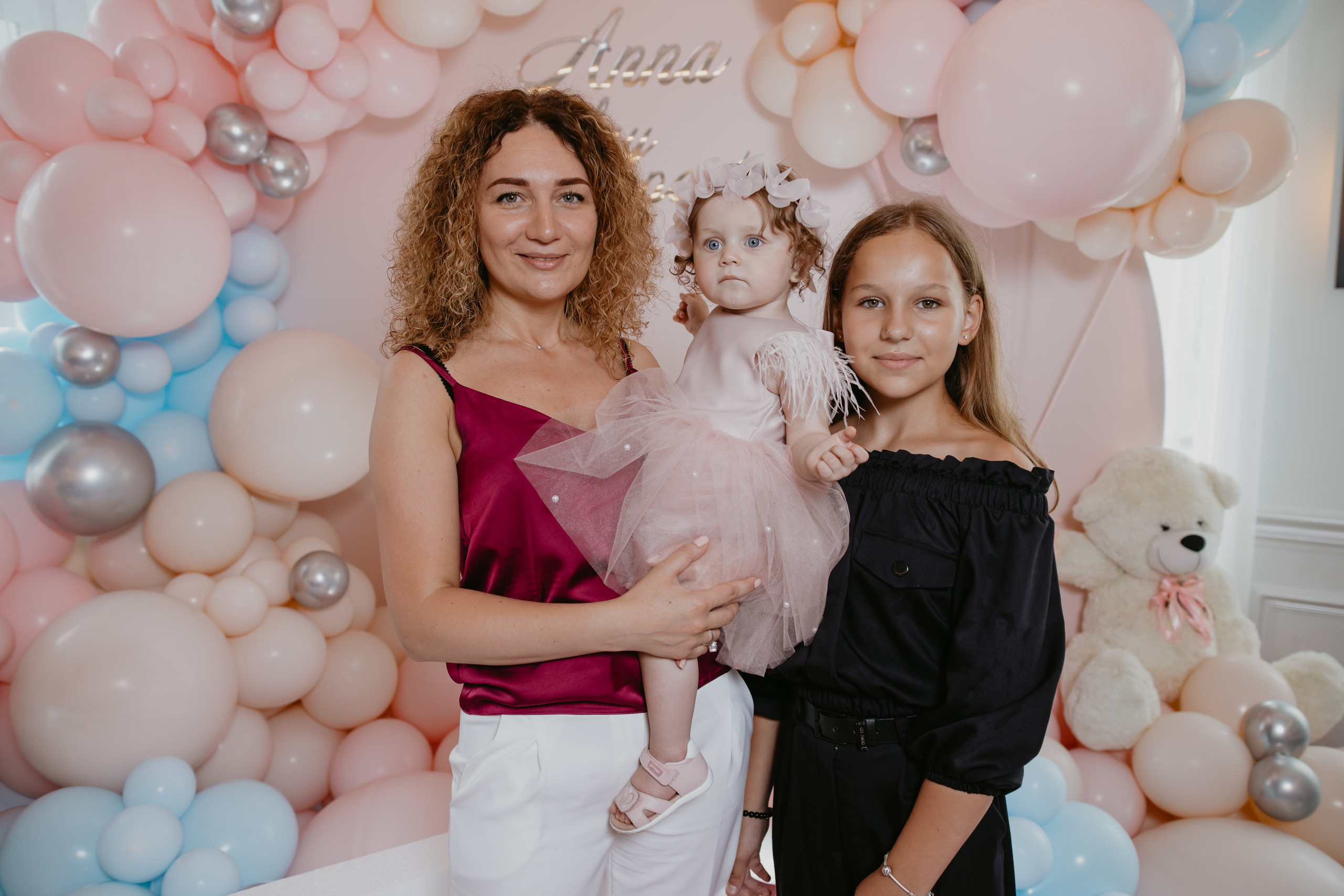 День народження Анна 1 рочок. Весільний фотограф у Львові Мирон Роксоляна