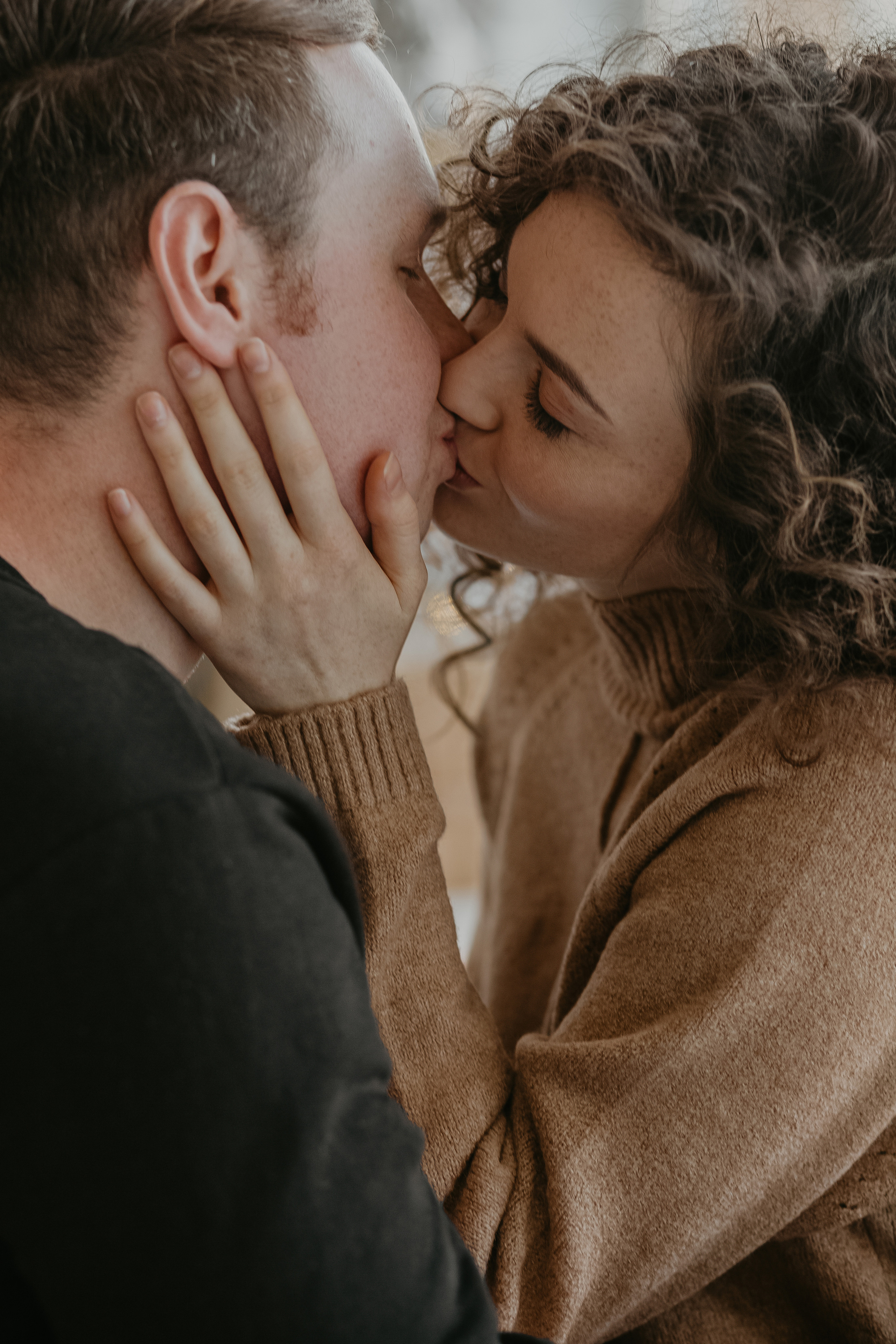 Новорічна зйомка Марта та Андрій. Весільний фотограф у Львові Мирон Роксоляна