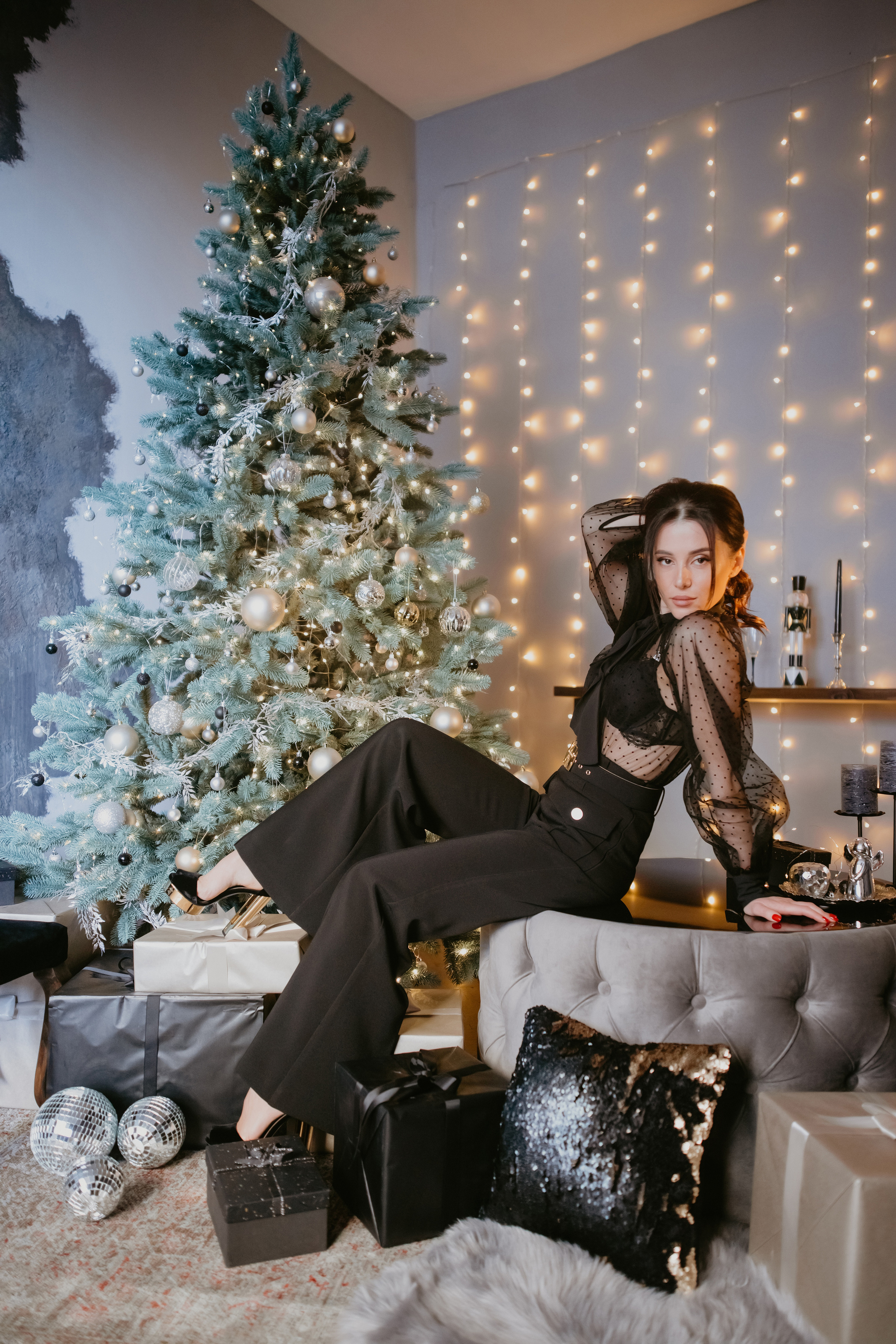 Новорічна зйомка Маряни. Весільний фотограф у Львові Мирон Роксоляна