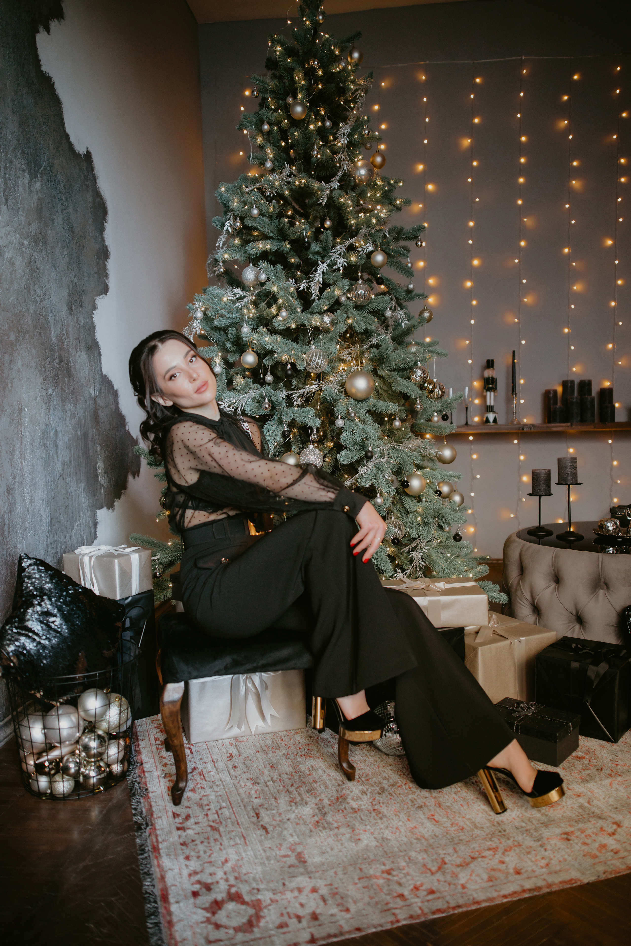 Новорічна зйомка Маряни. Весільний фотограф у Львові Мирон Роксоляна