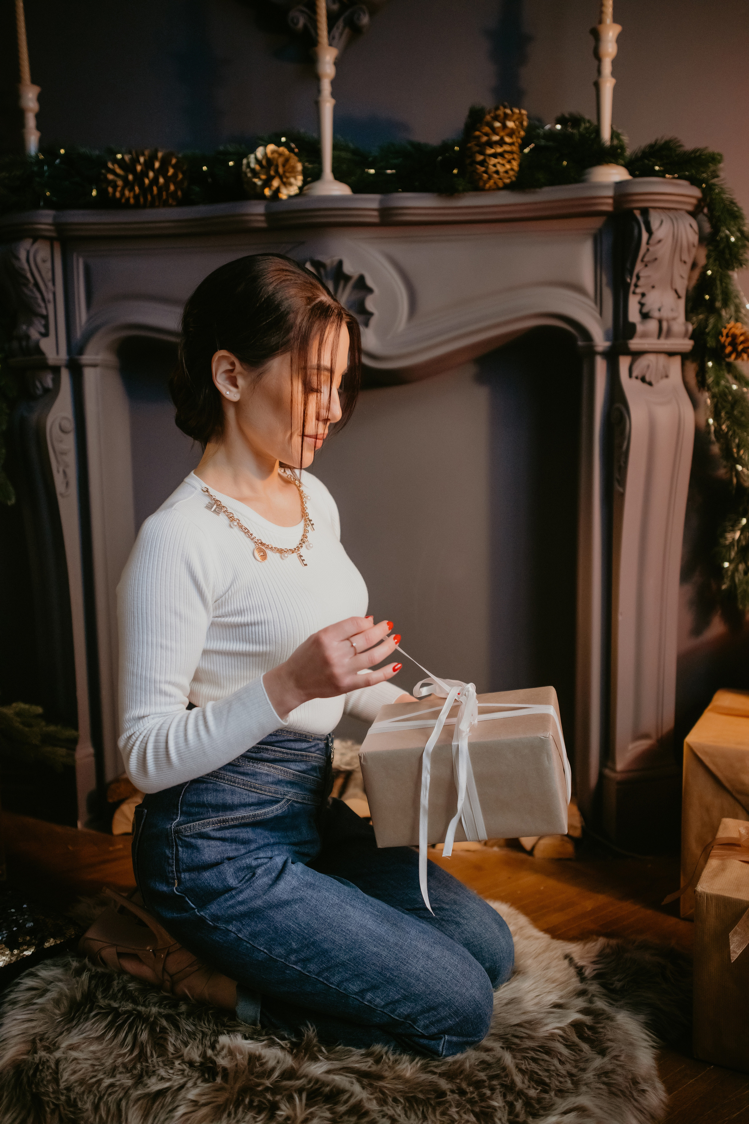 Новорічна зйомка Маряни. Весільний фотограф у Львові Мирон Роксоляна