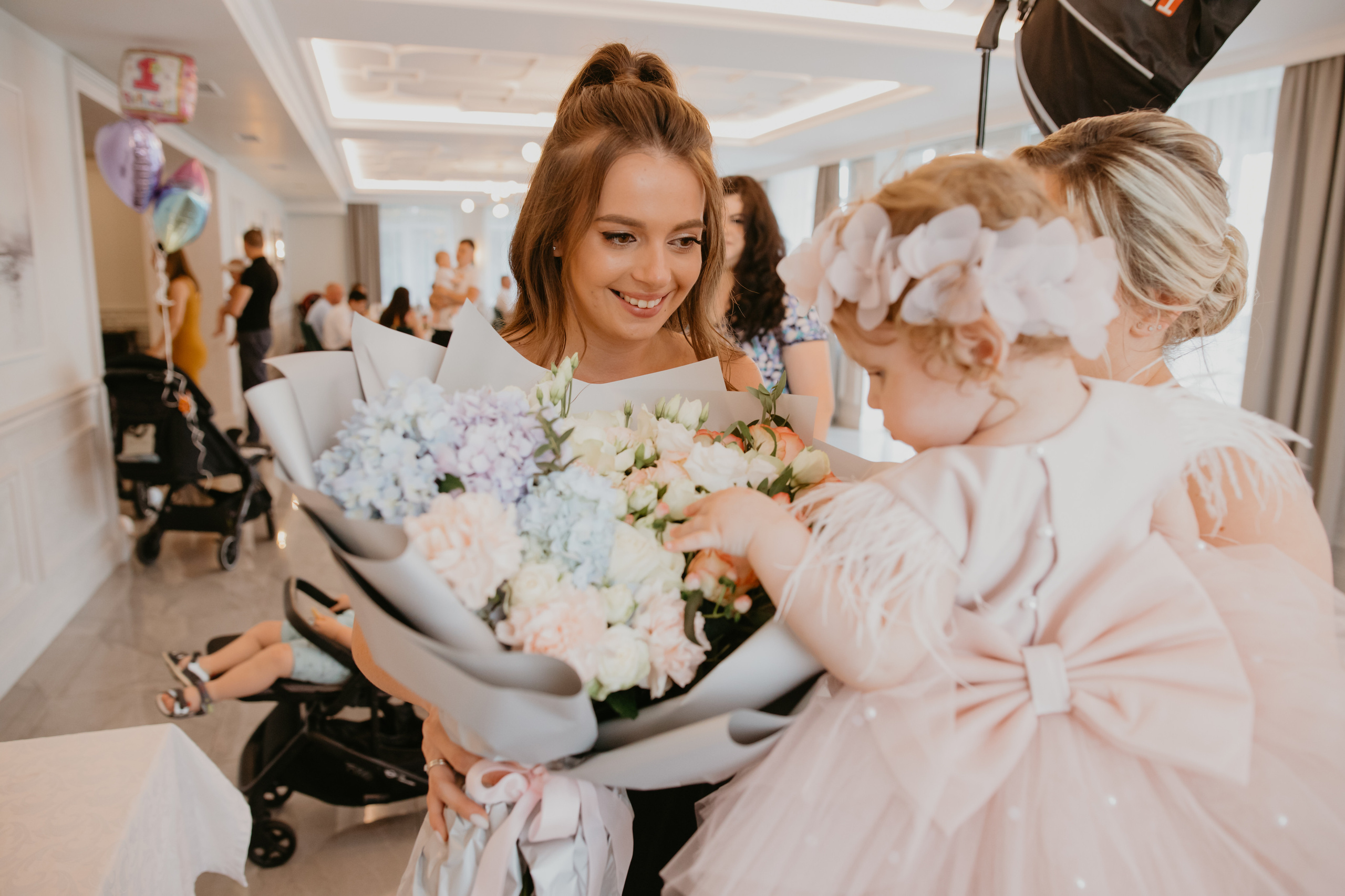 День народження Анна 1 рочок. Весільний фотограф у Львові Мирон Роксоляна