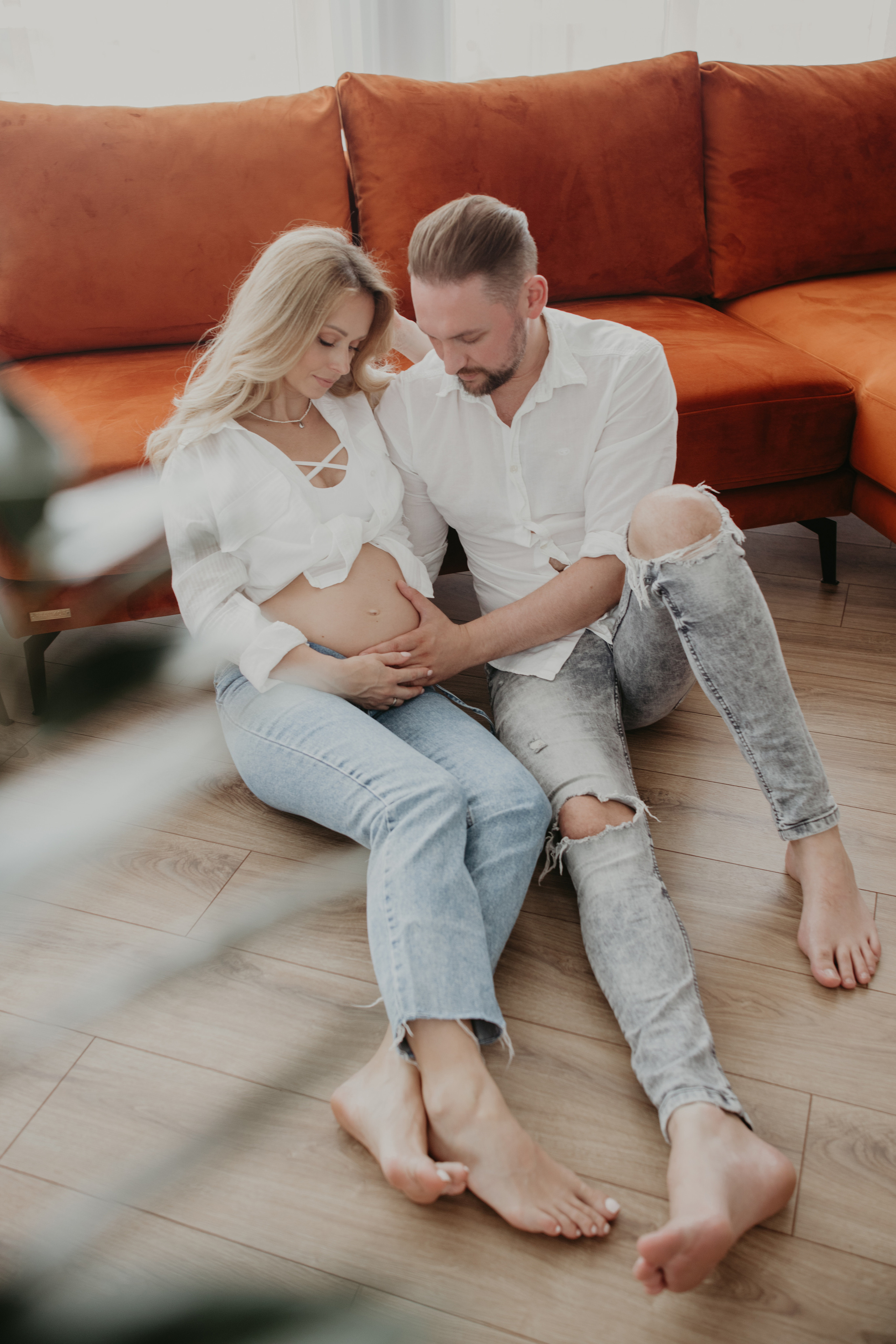 Домашня зйомка вагітності. Весільний фотограф у Львові Мирон Роксоляна