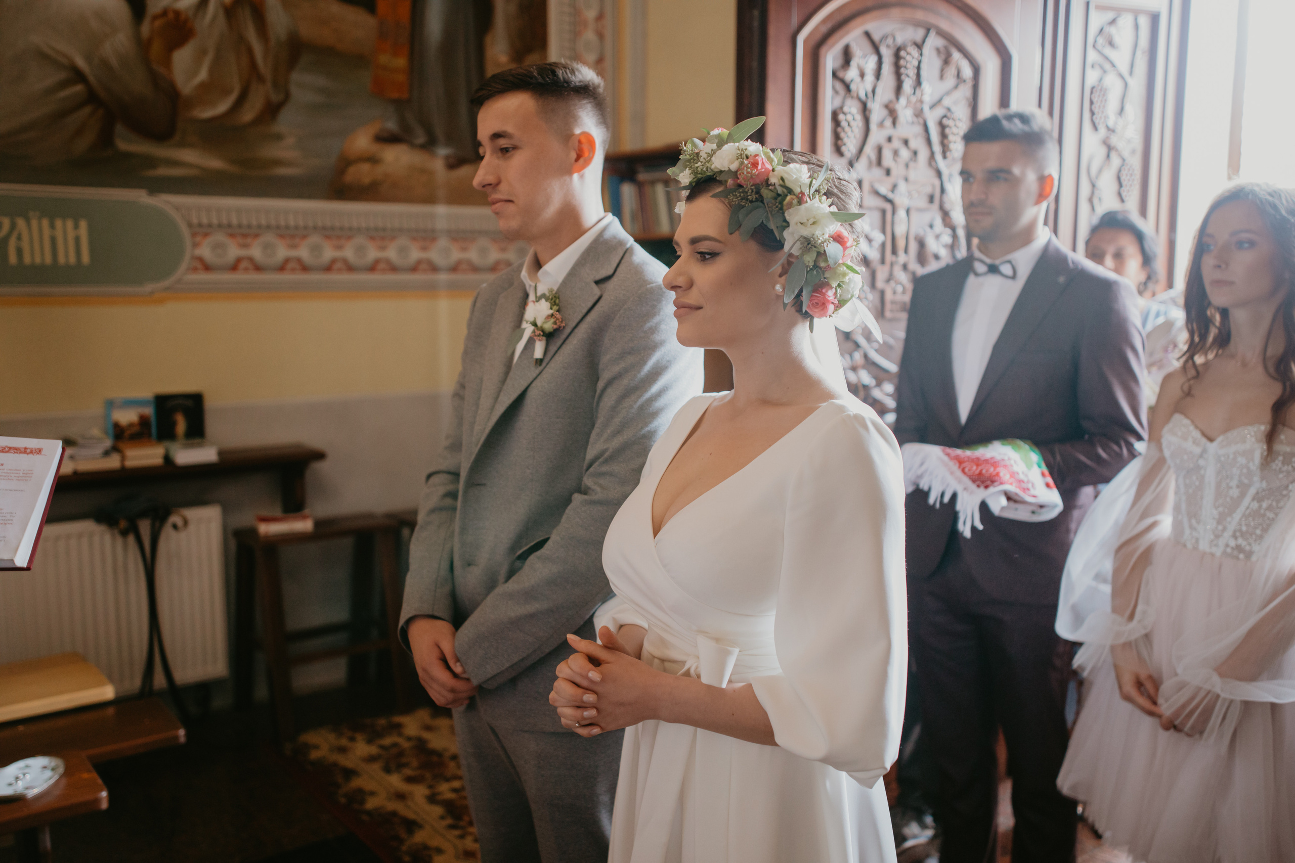 Вінчання. Весільний фотограф у Львові Мирон Роксоляна