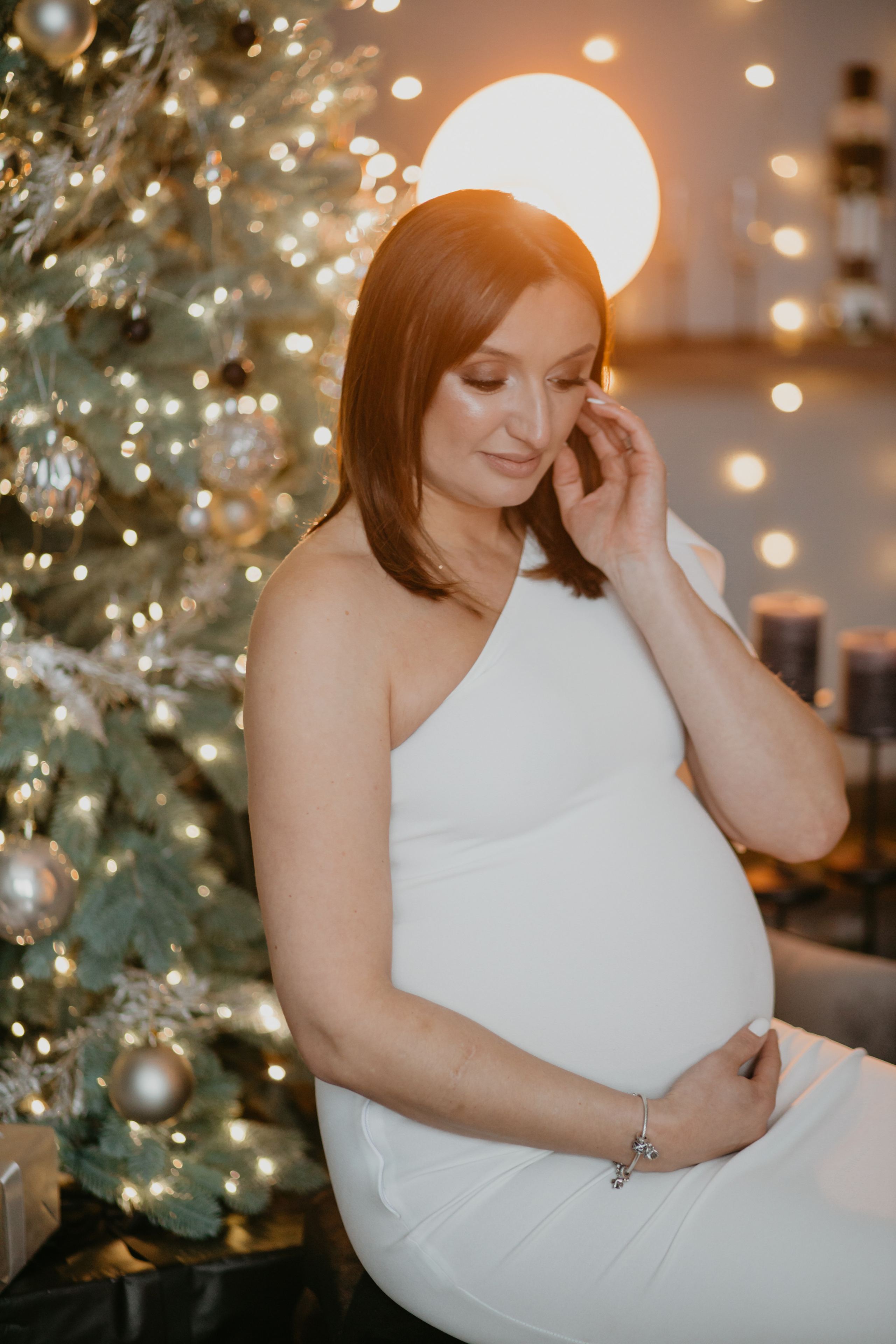 Новорічна зйомка вагітності. Весільний фотограф у Львові Мирон Роксоляна