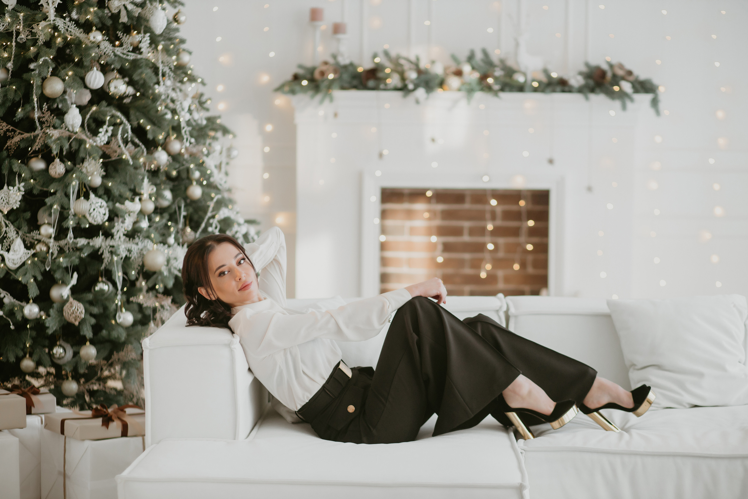 Новорічна зйомка Маряни. Весільний фотограф у Львові Мирон Роксоляна