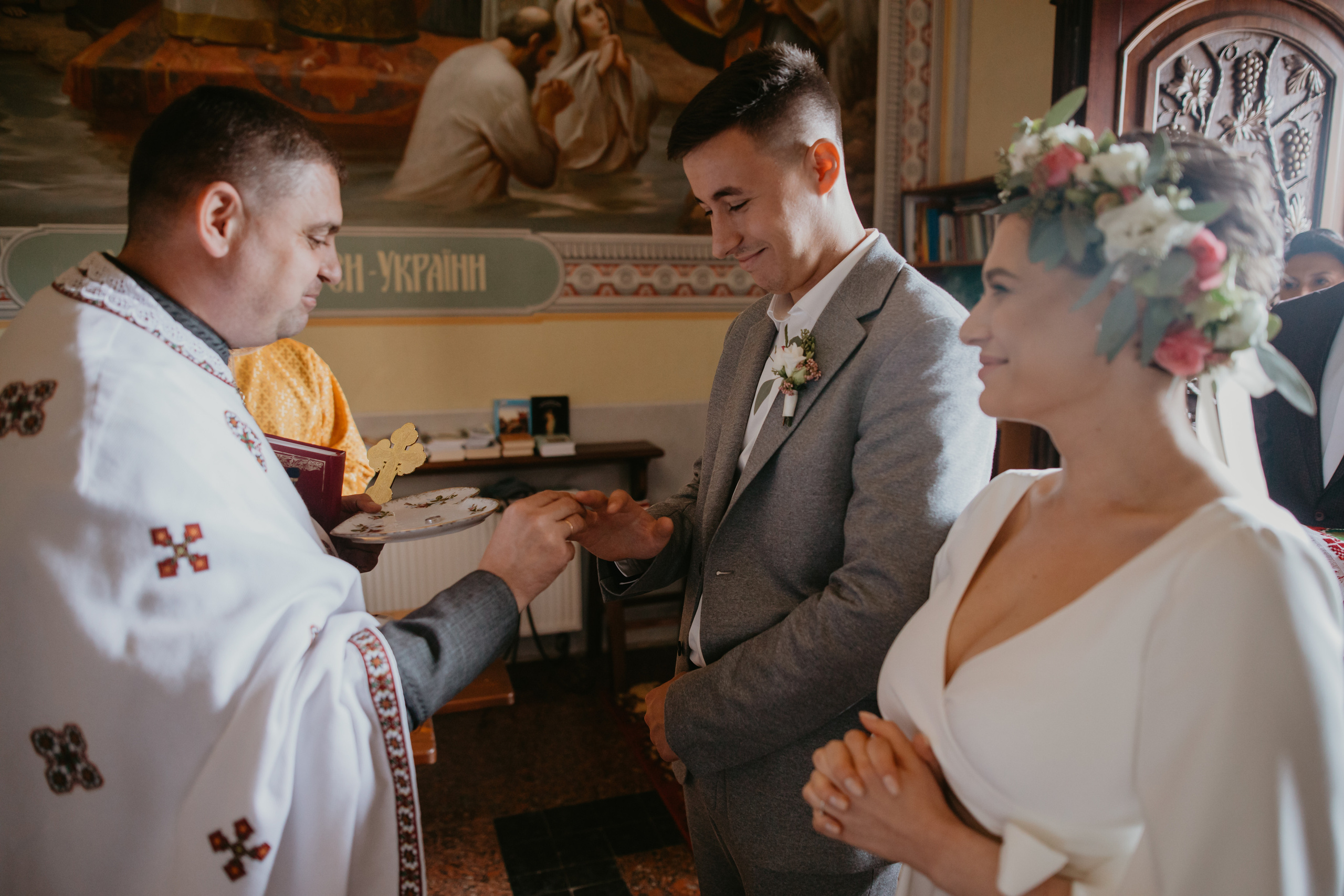 Вінчання. Весільний фотограф у Львові Мирон Роксоляна