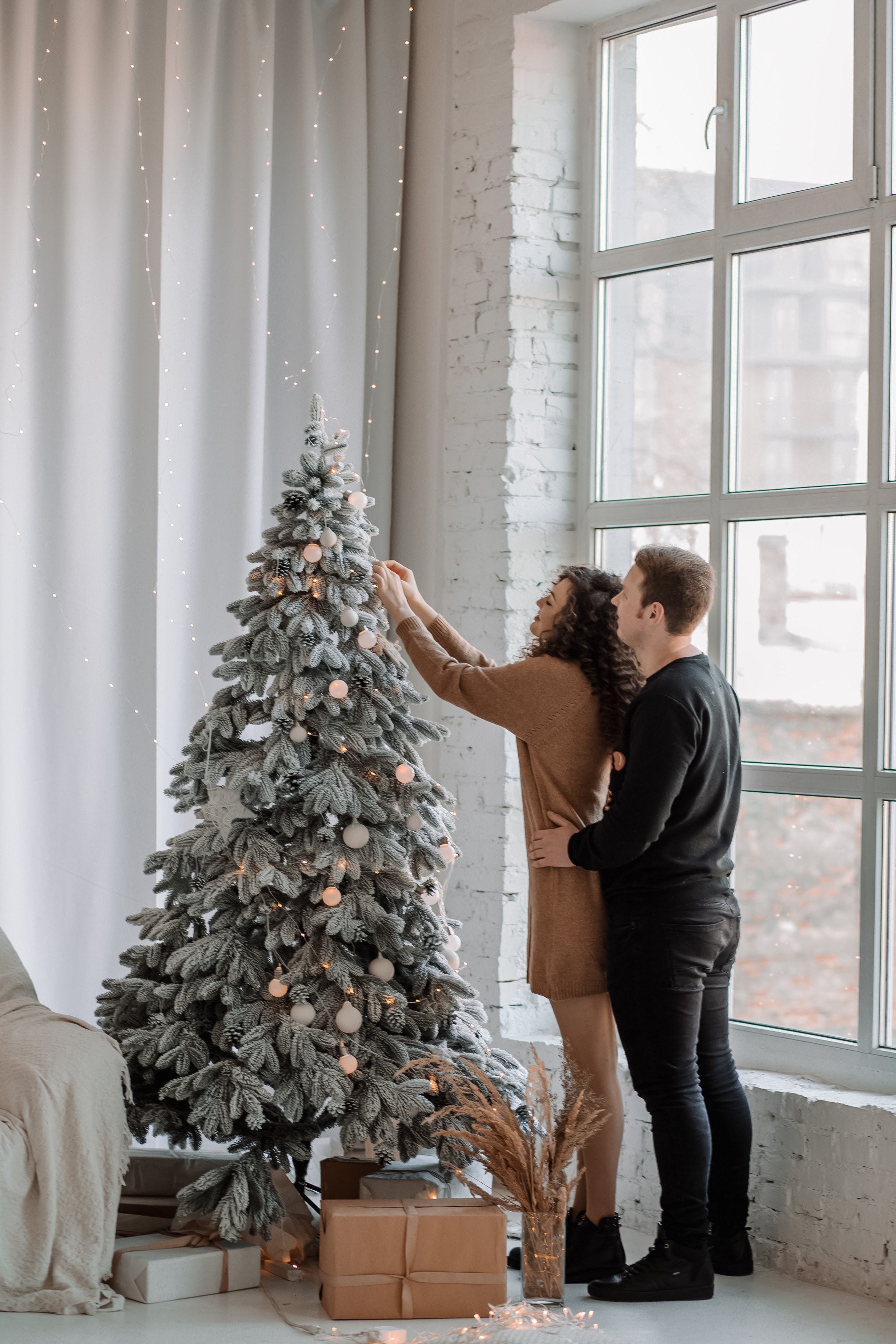 Новорічна зйомка Марта та Андрій. Весільний фотограф у Львові Мирон Роксоляна