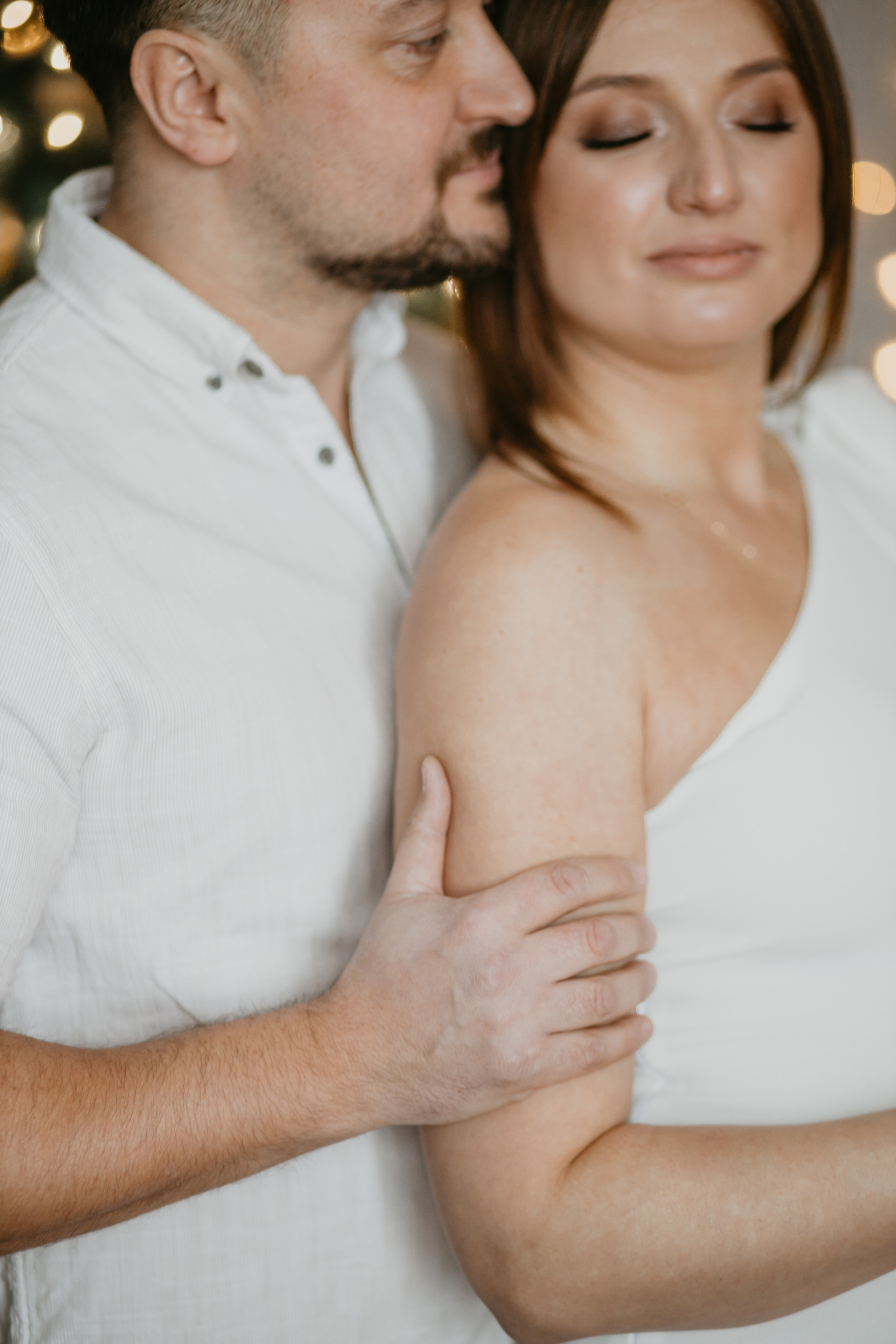 Новорічна зйомка вагітності. Весільний фотограф у Львові Мирон Роксоляна