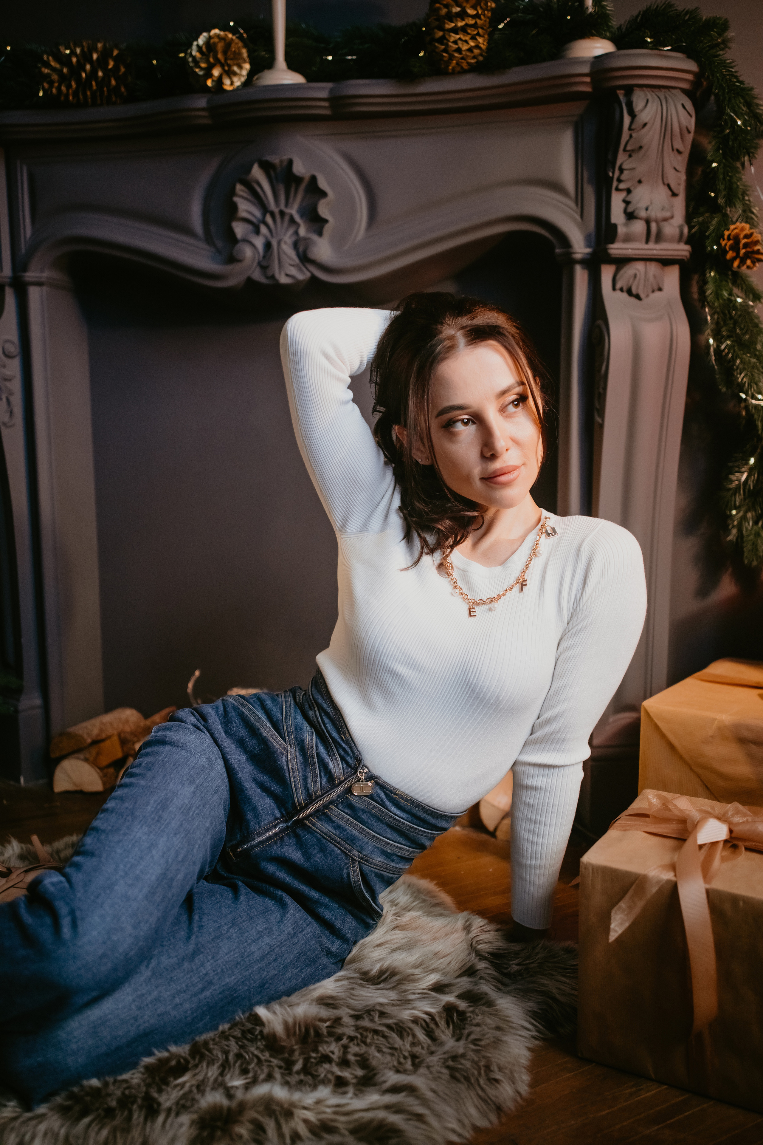 Новорічна зйомка Маряни. Весільний фотограф у Львові Мирон Роксоляна