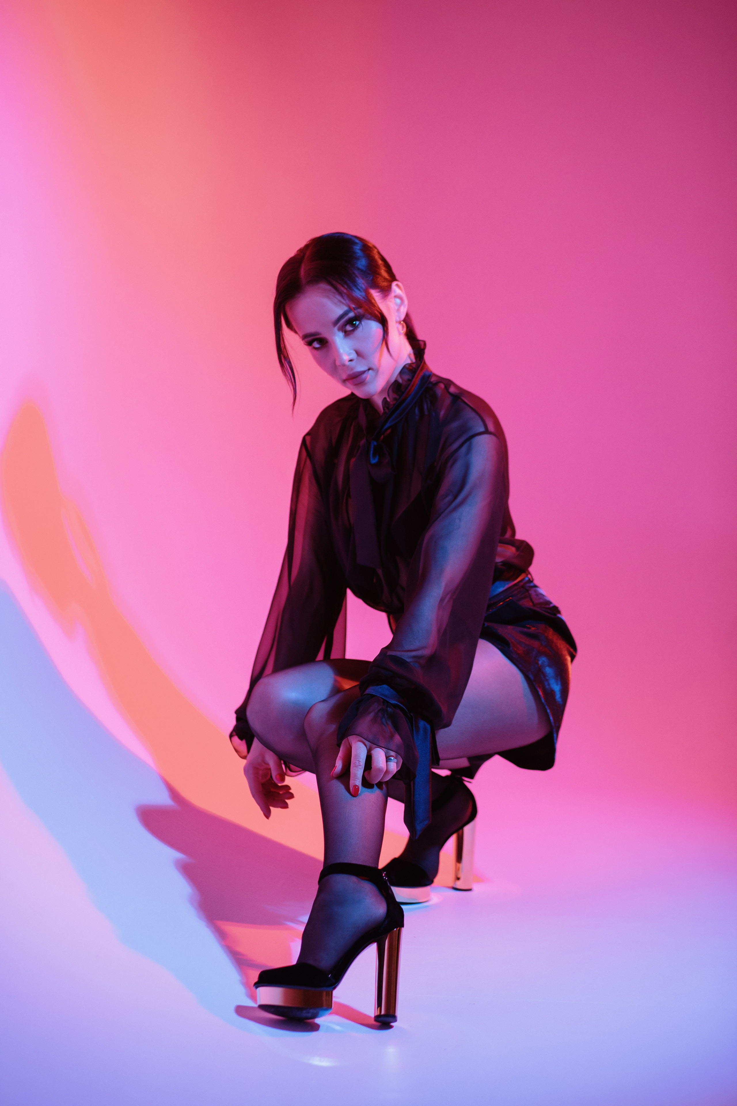 Творча зйомка Маряни у студії. Весільний фотограф у Львові Мирон Роксоляна