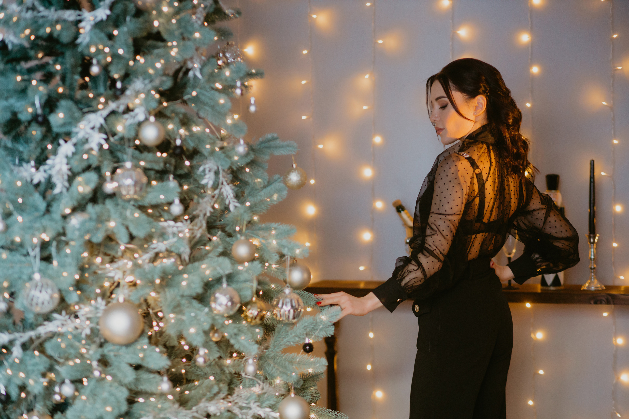 Новорічна зйомка Маряни. Весільний фотограф у Львові Мирон Роксоляна