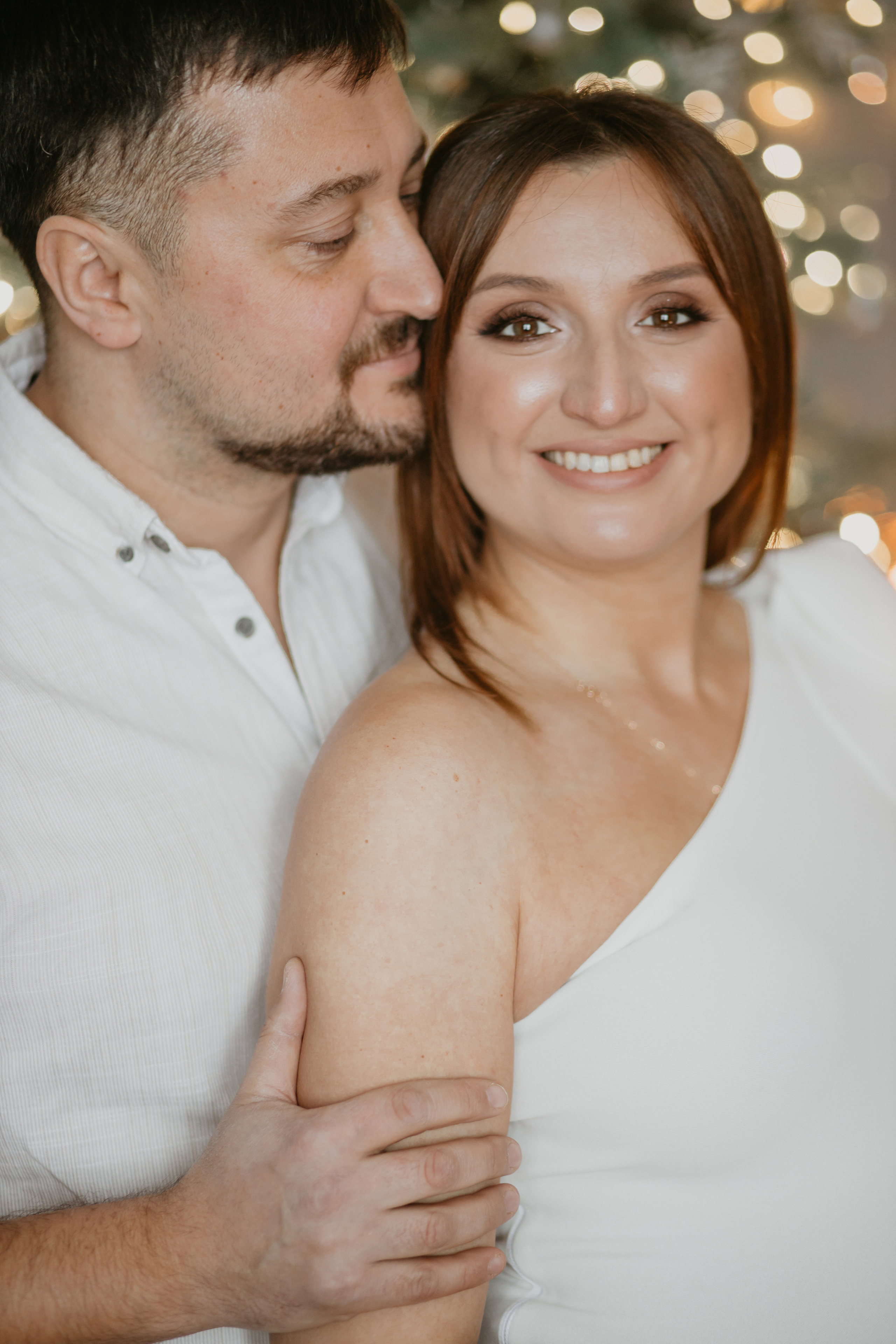 Новорічна зйомка вагітності. Весільний фотограф у Львові Мирон Роксоляна