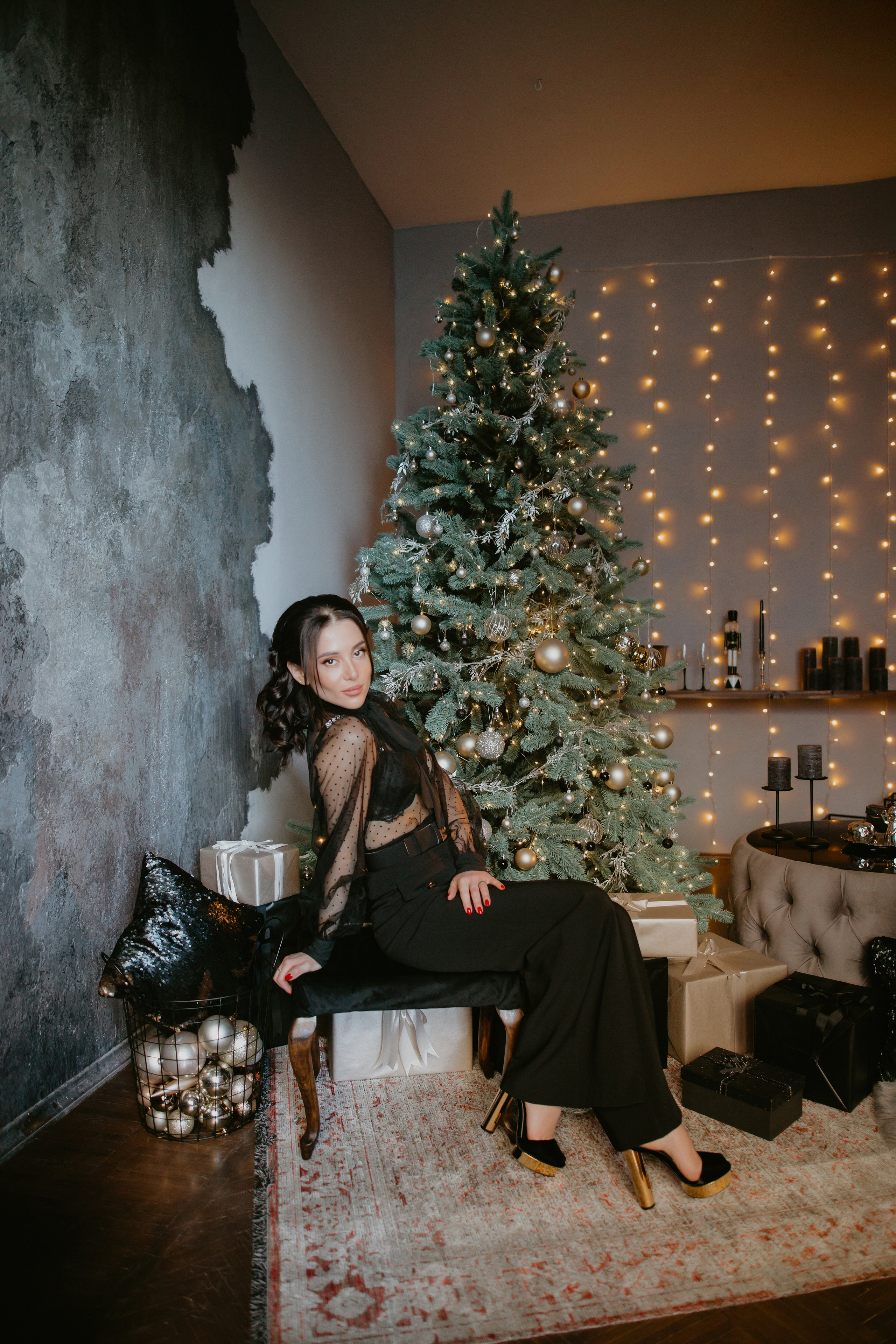 Новорічна зйомка Маряни. Весільний фотограф у Львові Мирон Роксоляна