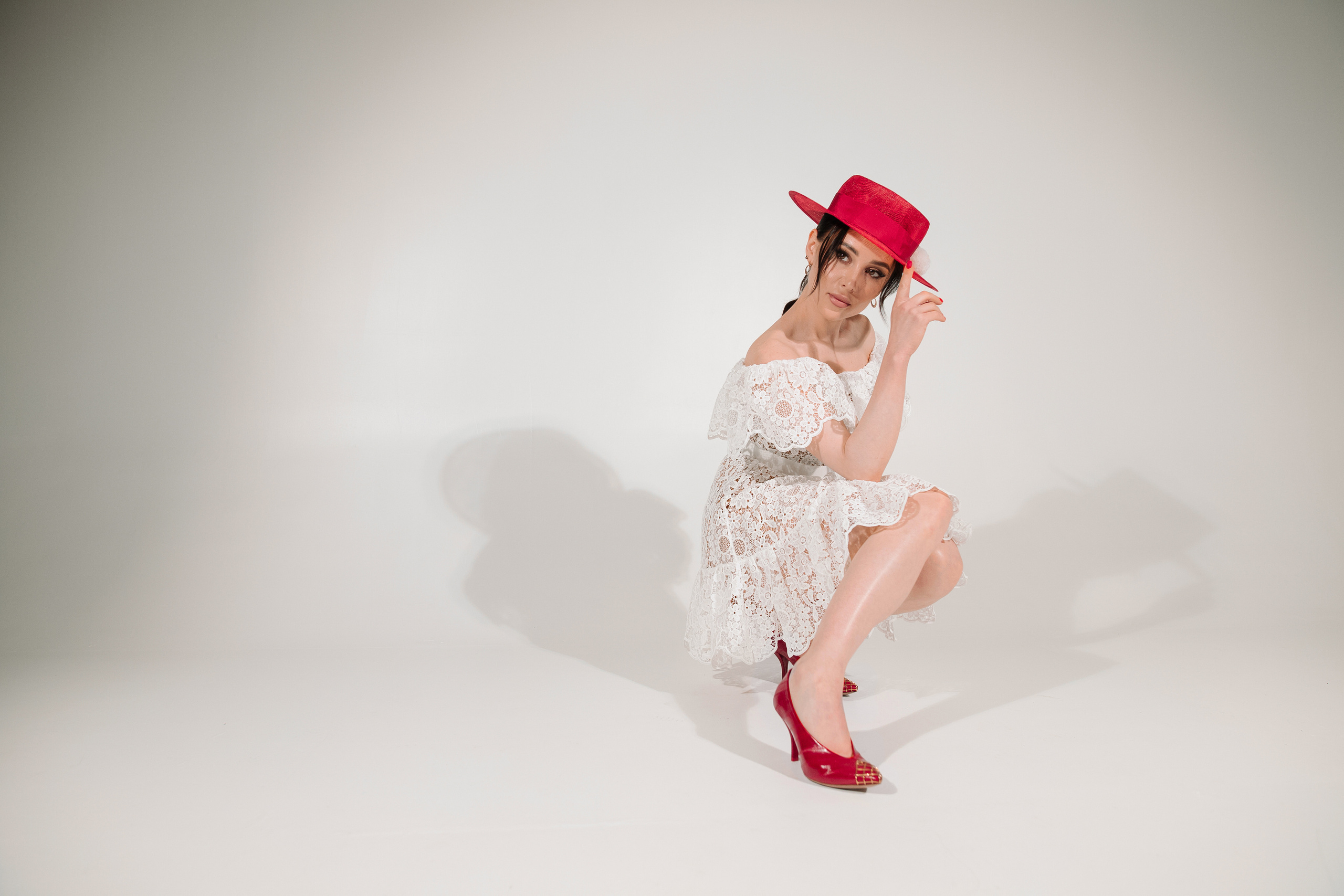 Творча зйомка Маряни у студії. Весільний фотограф у Львові Мирон Роксоляна