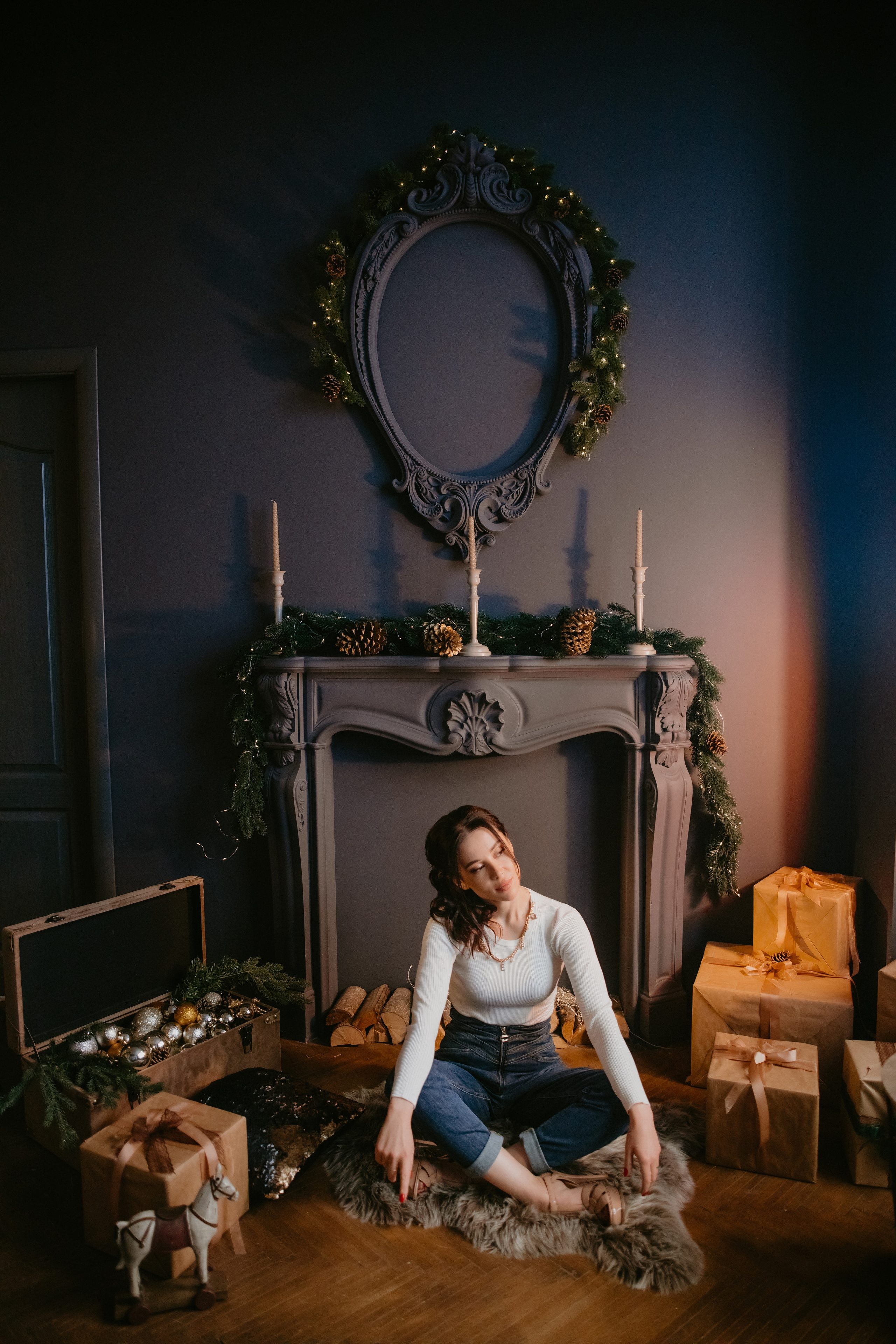 Новорічна зйомка Маряни. Весільний фотограф у Львові Мирон Роксоляна